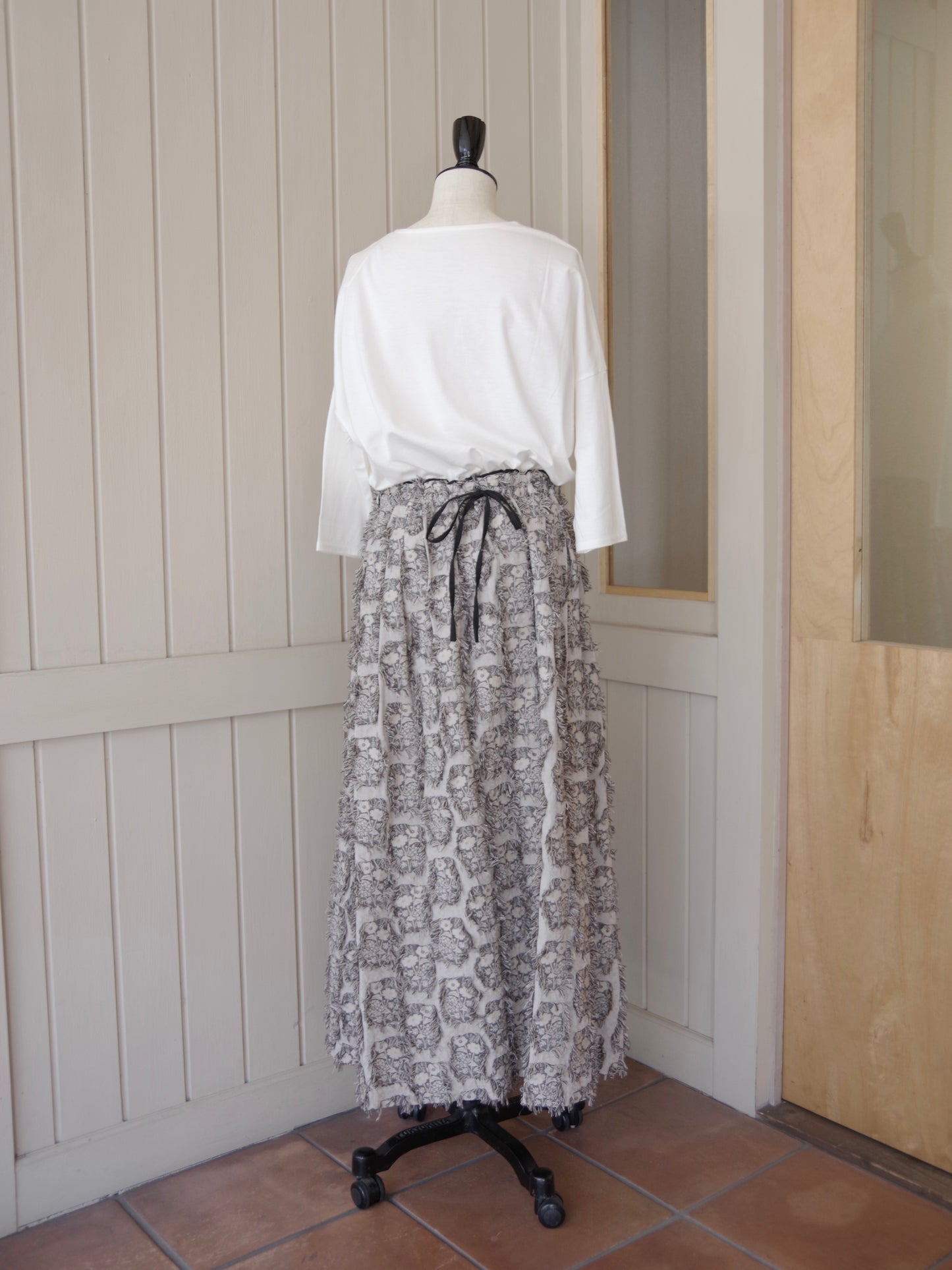花野風jacquard スカート ( 2 color) | qiri