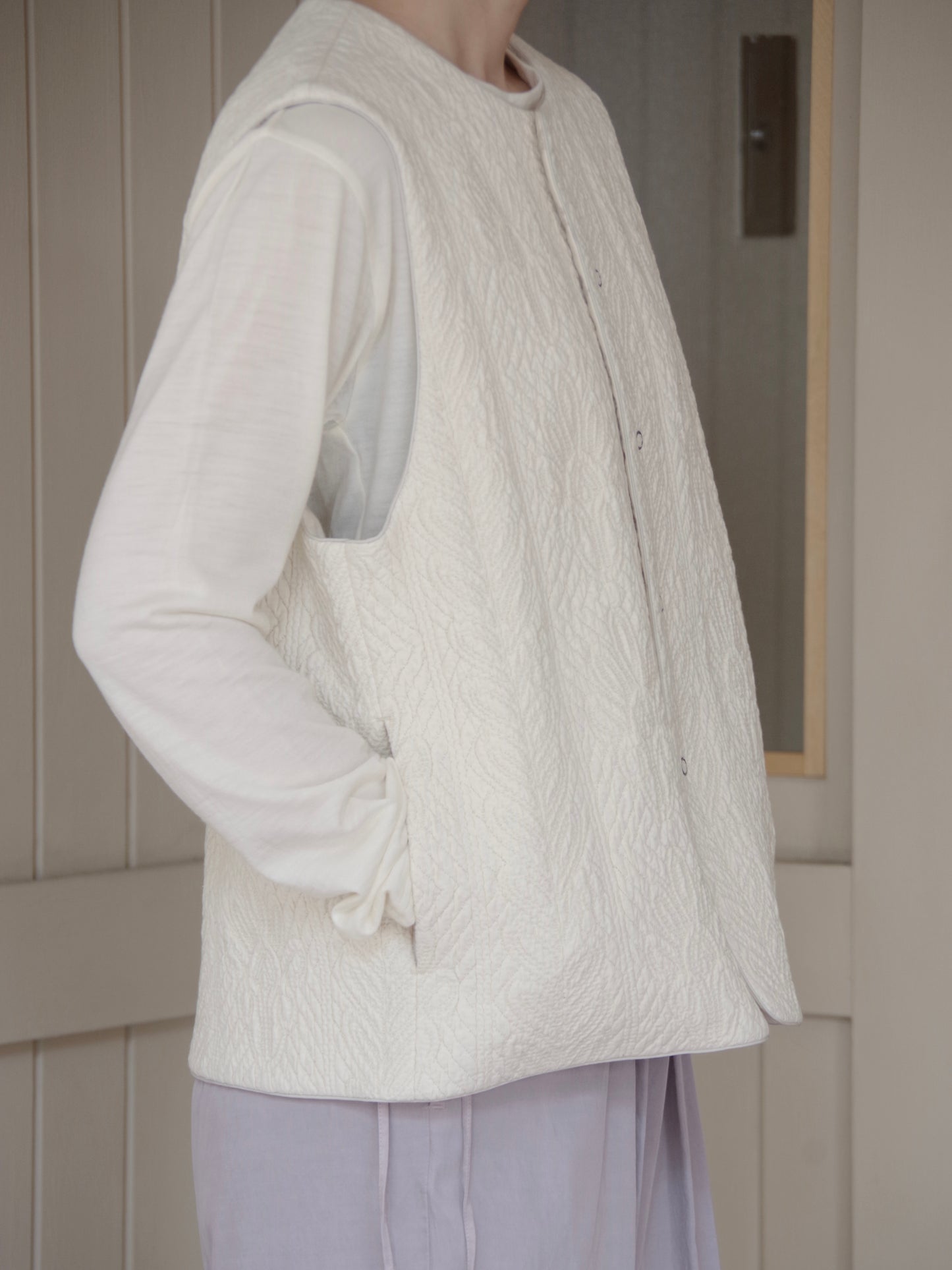 boutis jacquard ベスト ( 2color) | qiri