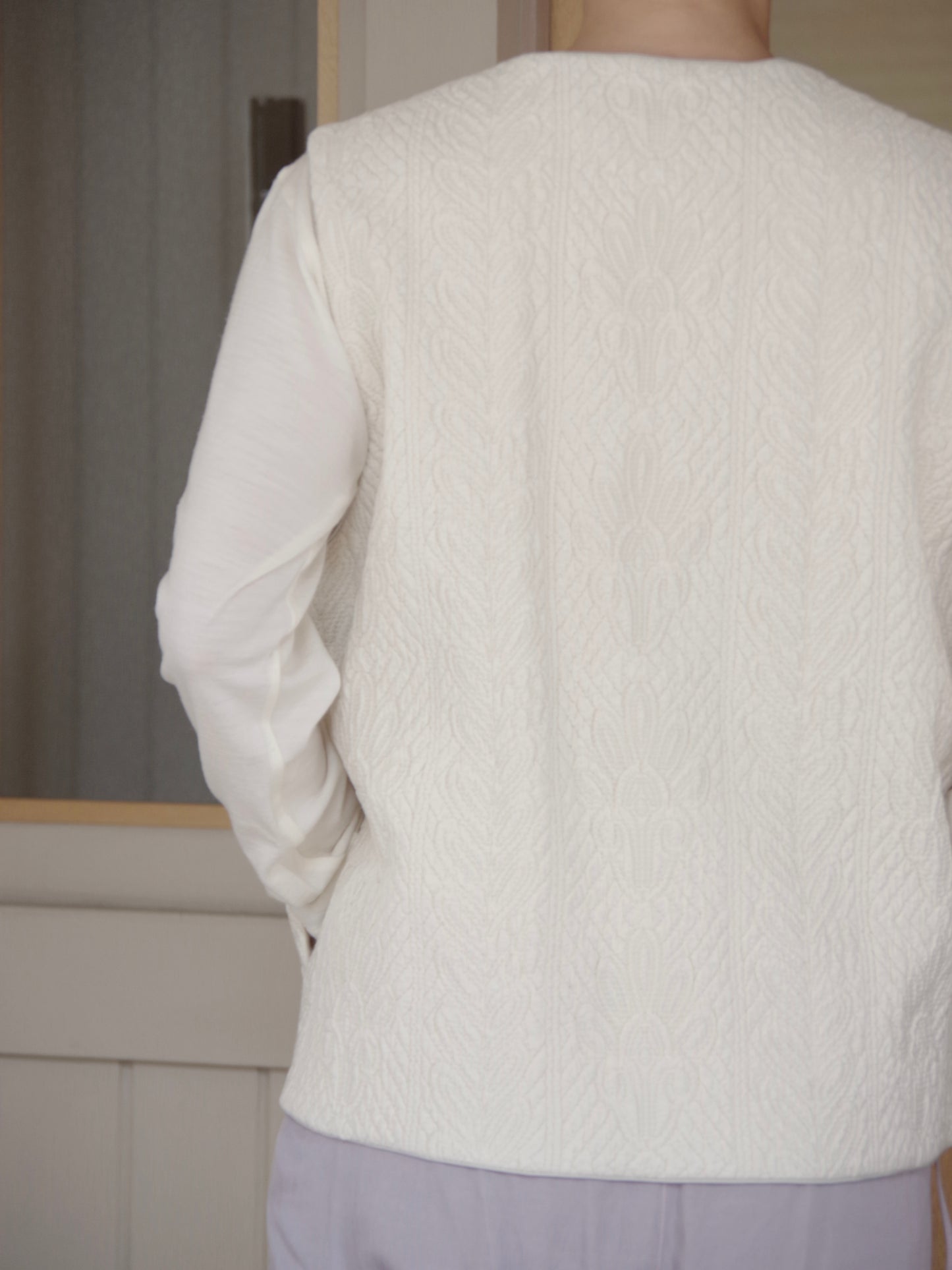 boutis jacquard ベスト ( 2color) | qiri