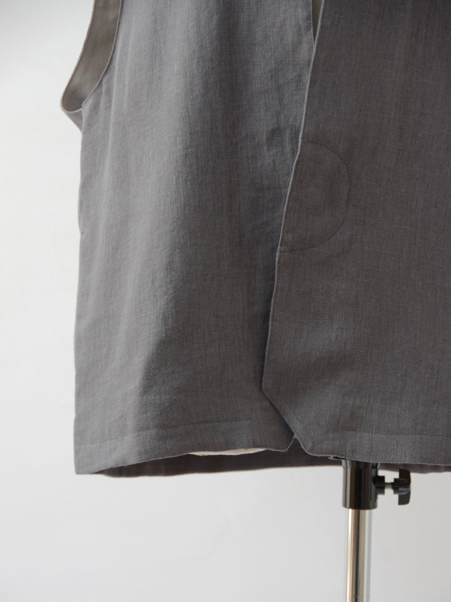 LINEN VEST ( 2 color) | sisisi