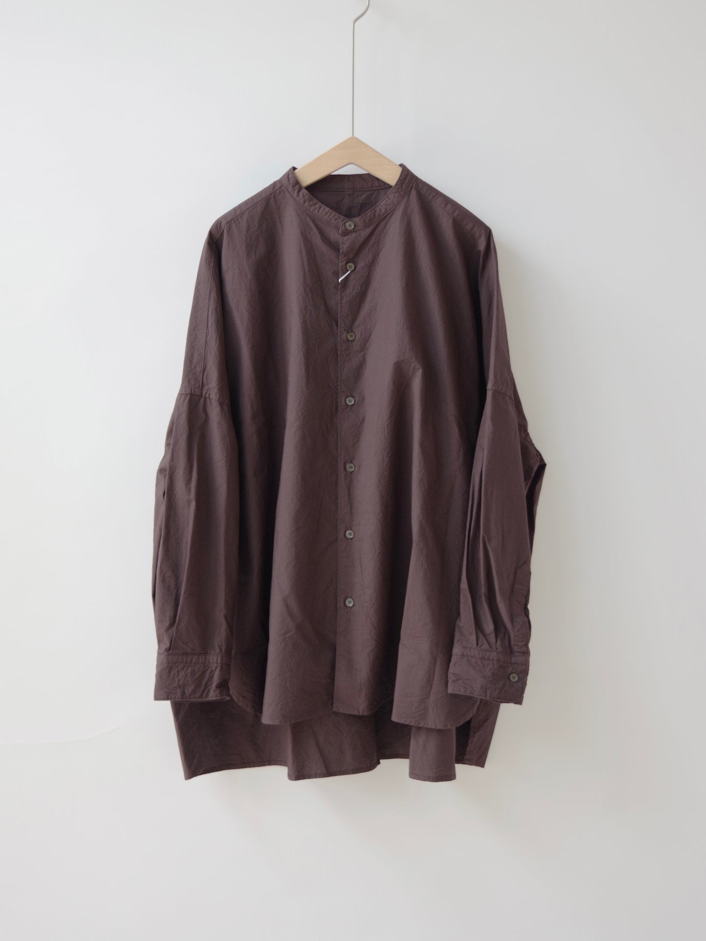 コットンキャッチワッシャー ワイドブラウス (4 color)| yuni