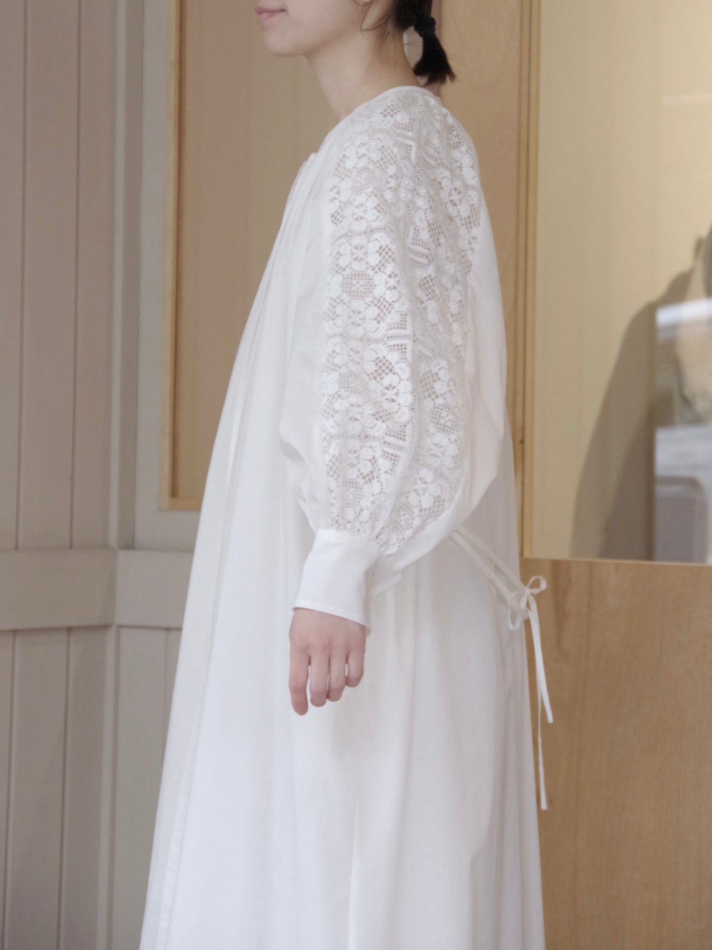 cluny lace dress | Heriter