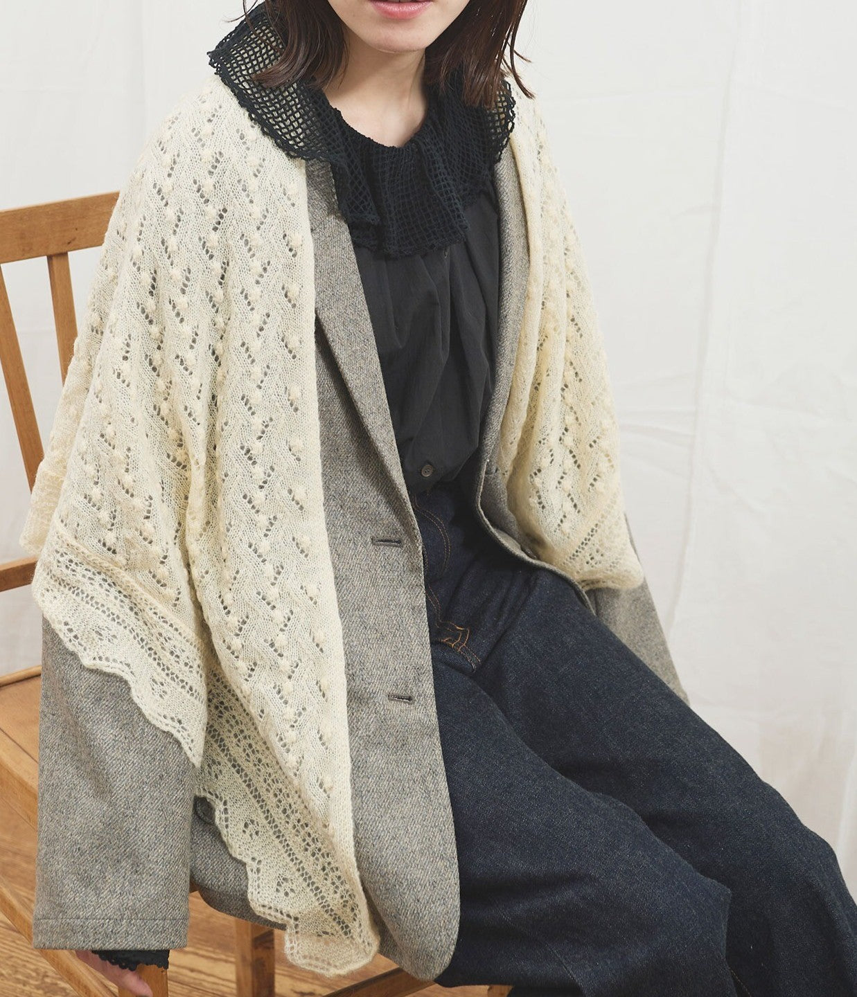 Bobo granny shawl | fig London