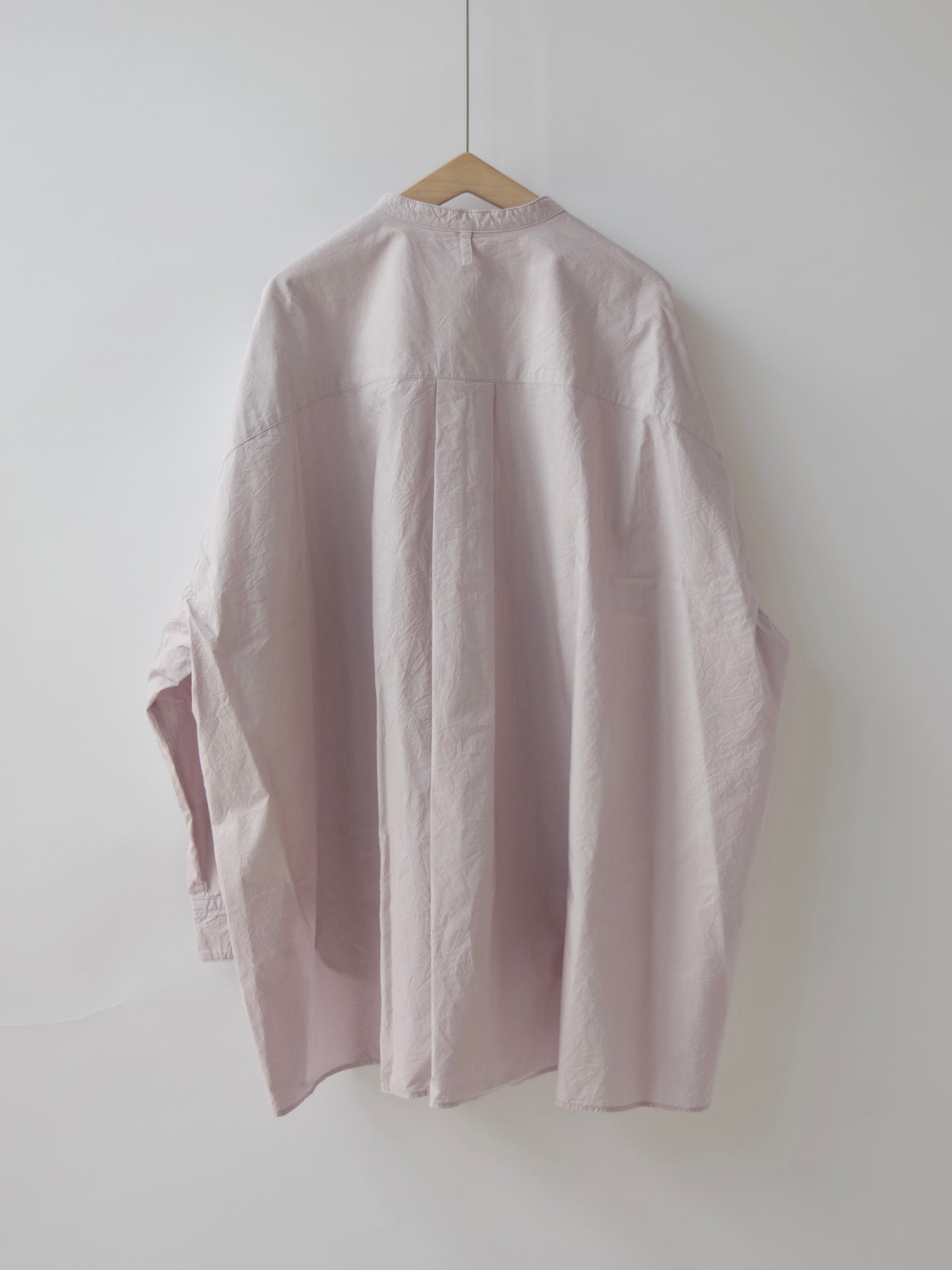 コットンキャッチワッシャー ワイドブラウス (4 color)| yuni