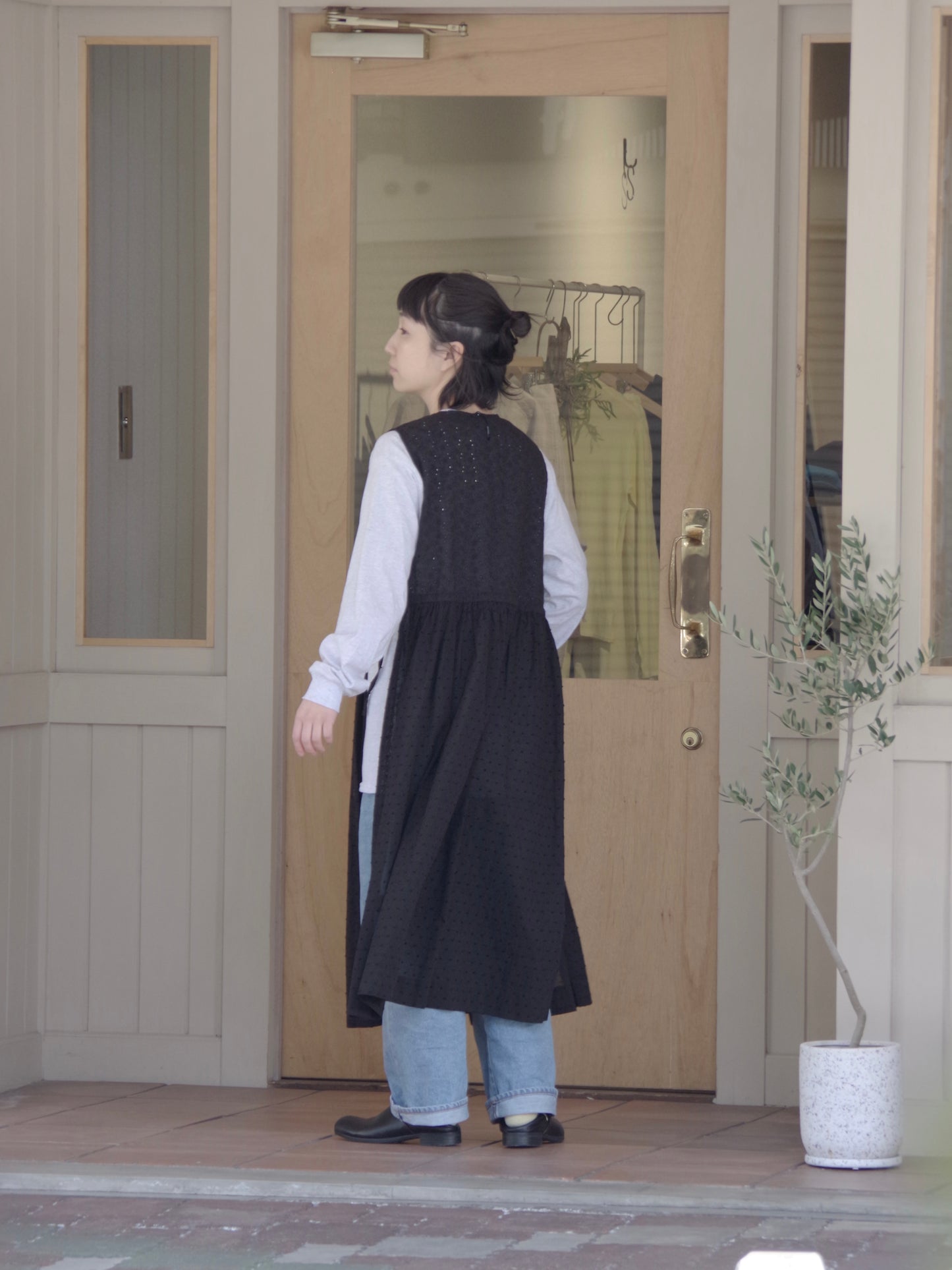 Minmin apron dress | figlondon