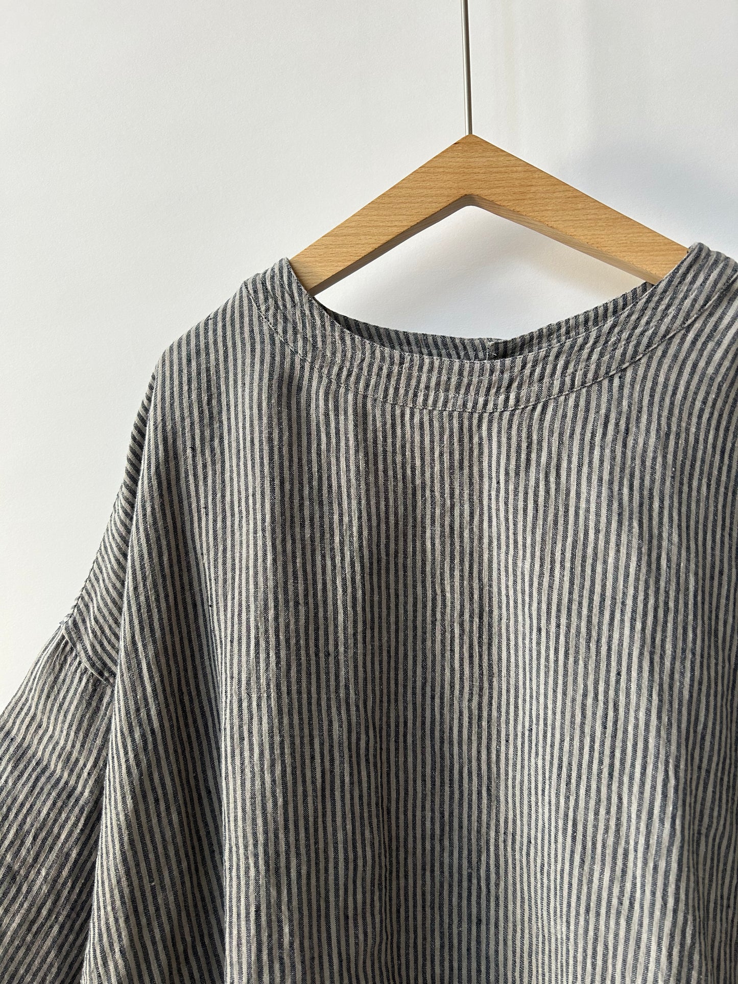 トリプルワッシャーリネンバックボタンシャツ size3 | TISSU