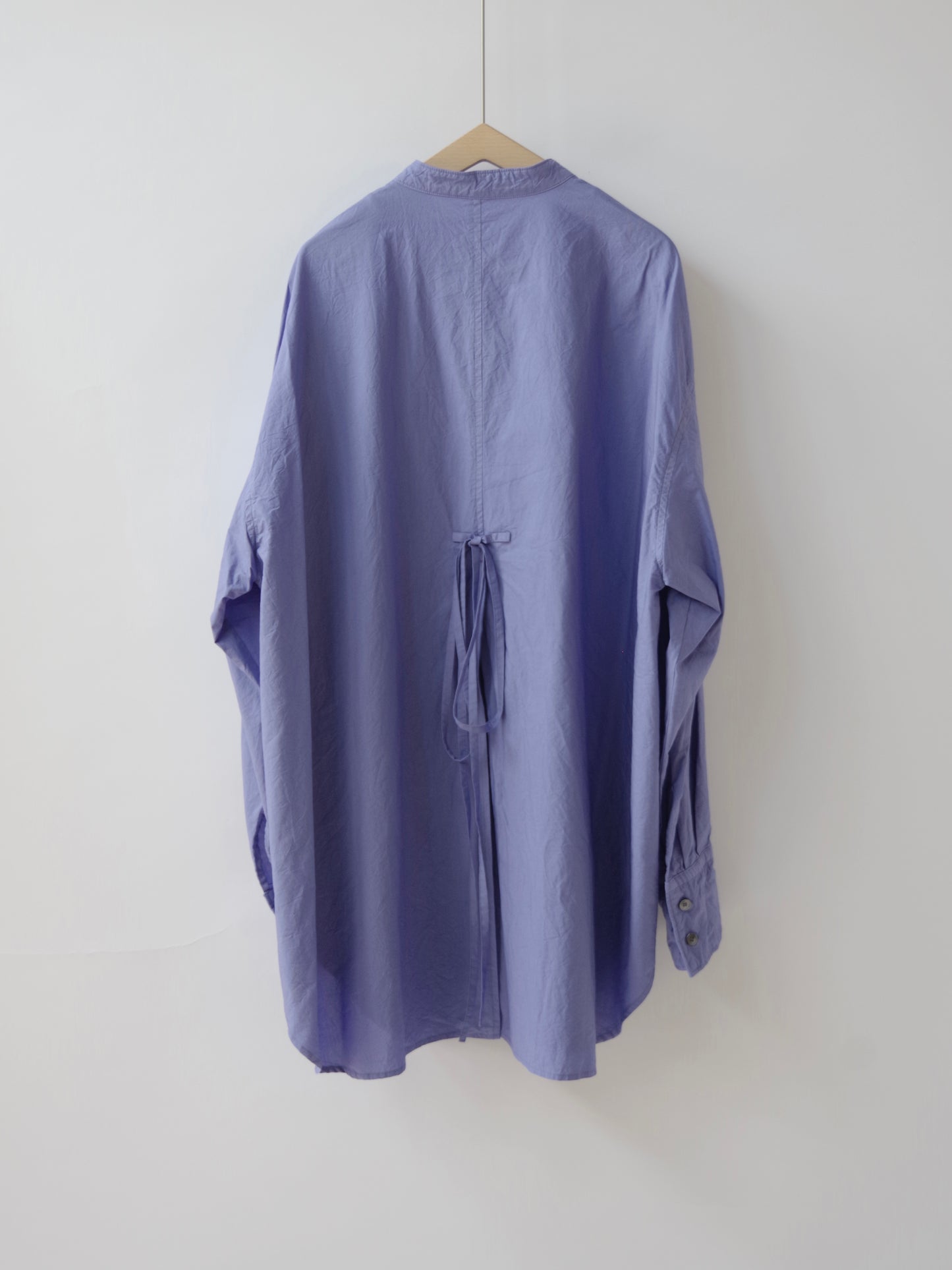 コットンキャッチワッシャーmoe sleeves バックリボン ブラウス ( 3 colors) | yuni