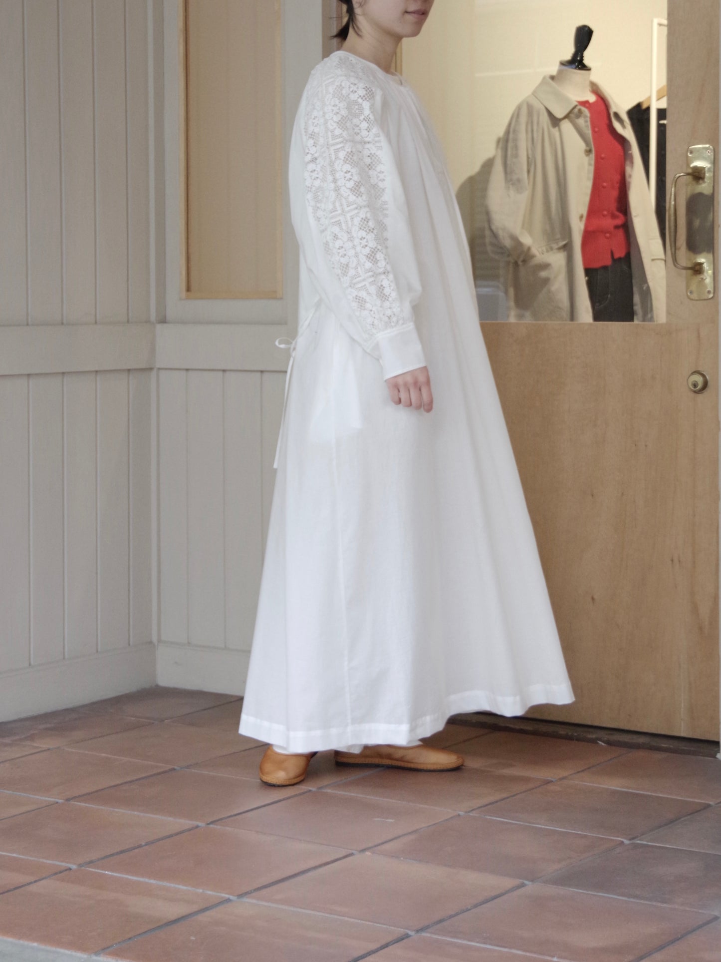 cluny lace dress | Heriter