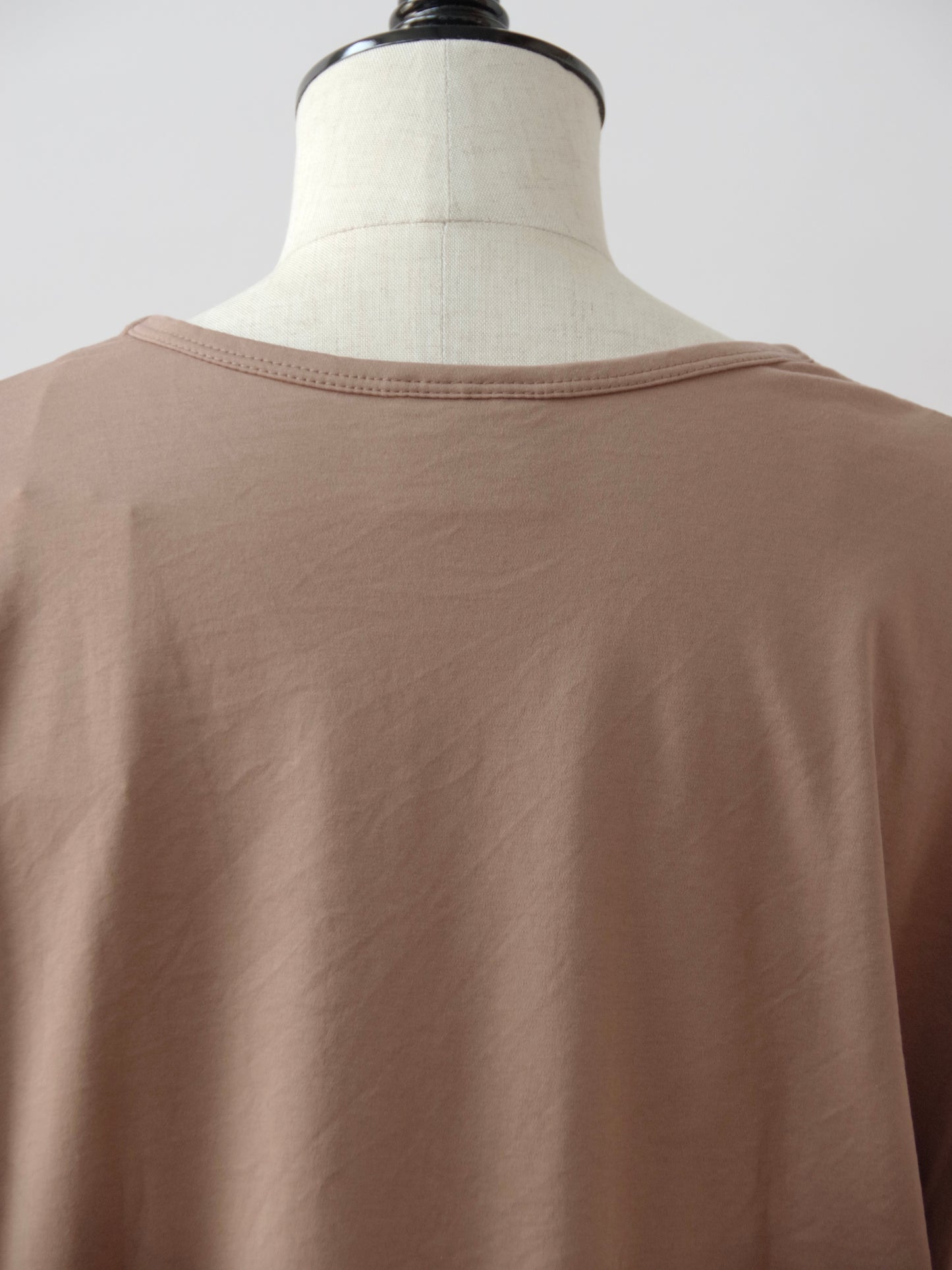80/- スムース水起毛 半袖プルオーバー (3 colors) | yuni