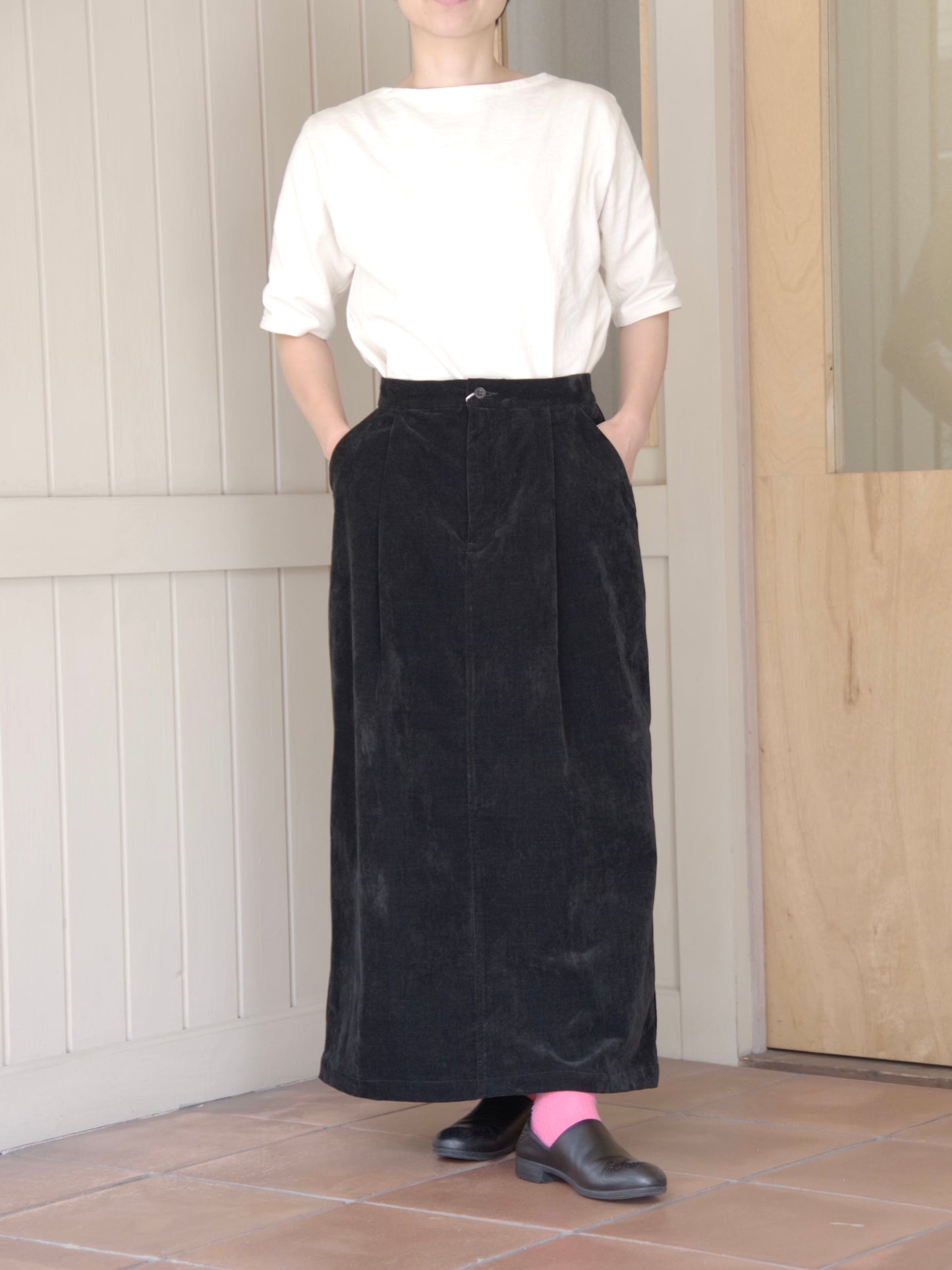 シャンブレーコールスカート ( 3 colors) | yuni