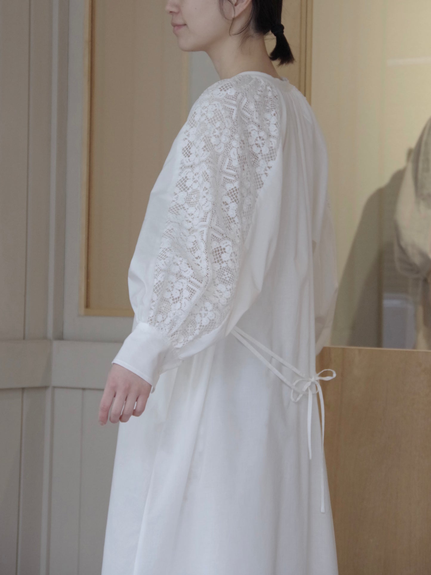 cluny lace dress | Heriter