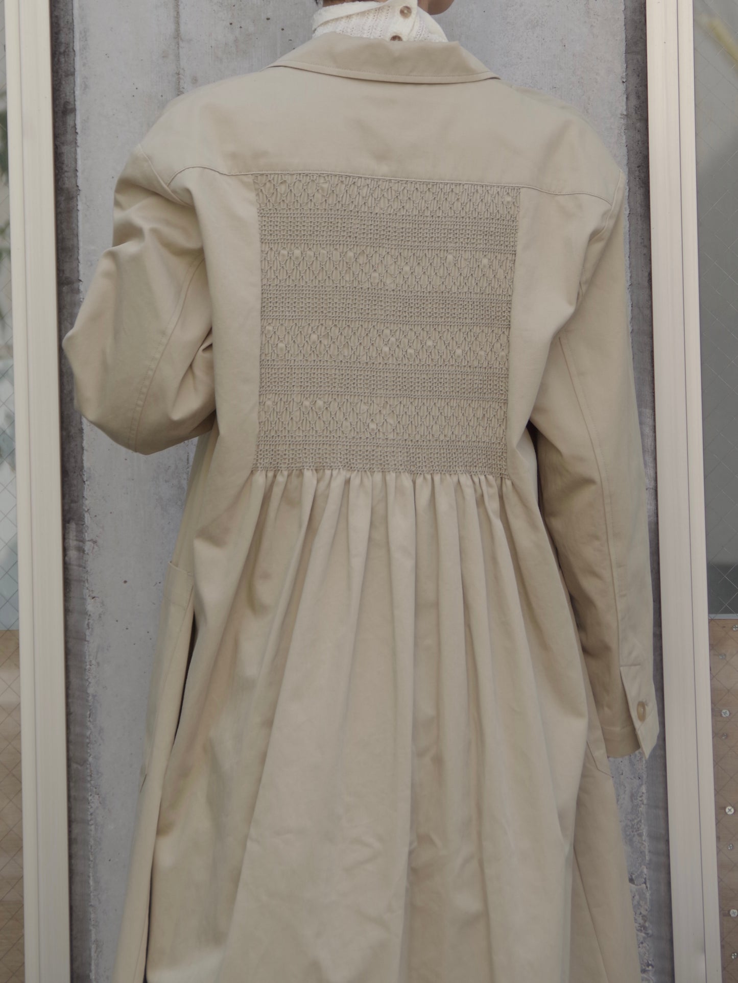 hand smocking アトリエコート | Heriter
