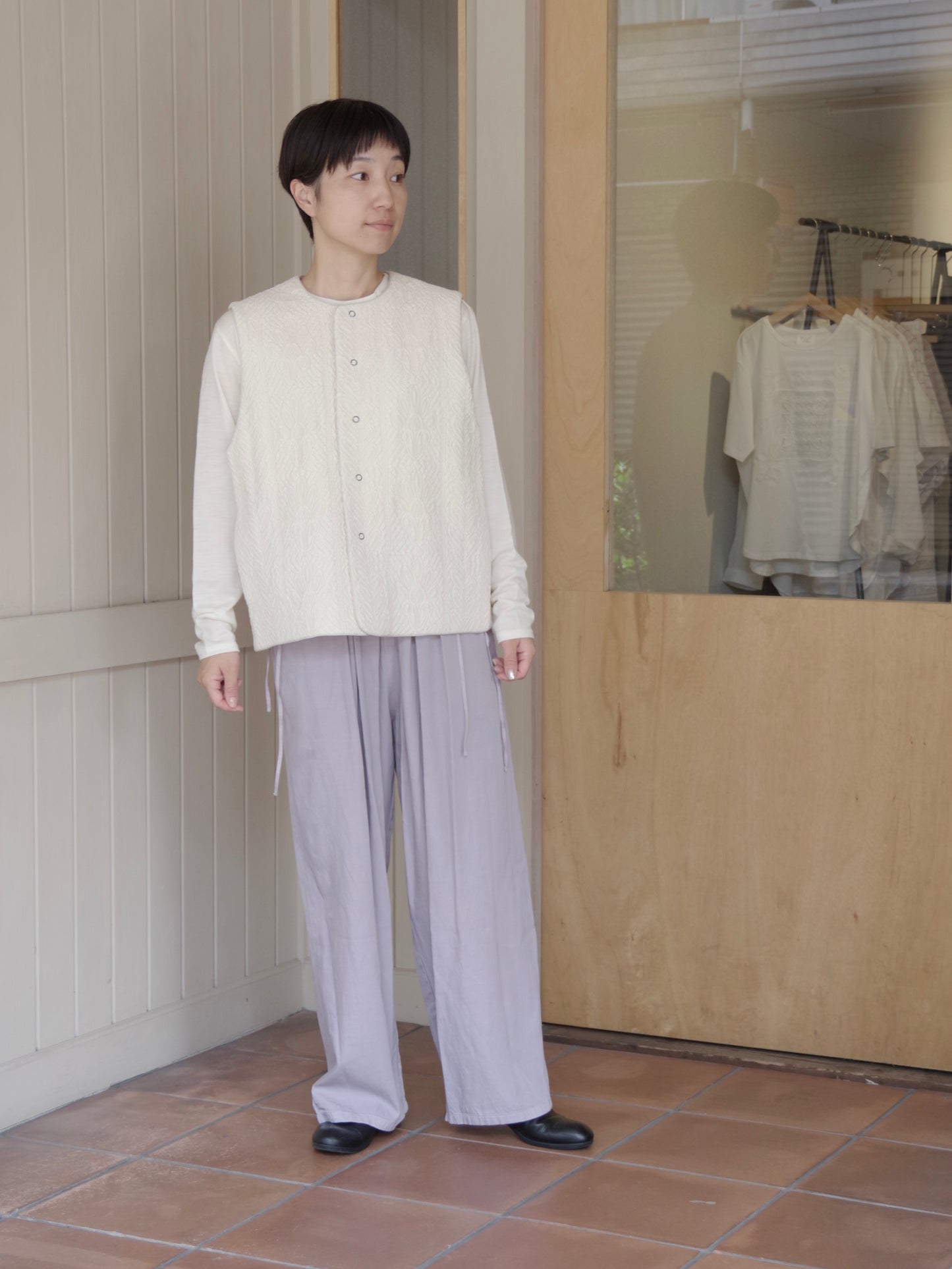 boutis jacquard ベスト ( 2color) | qiri
