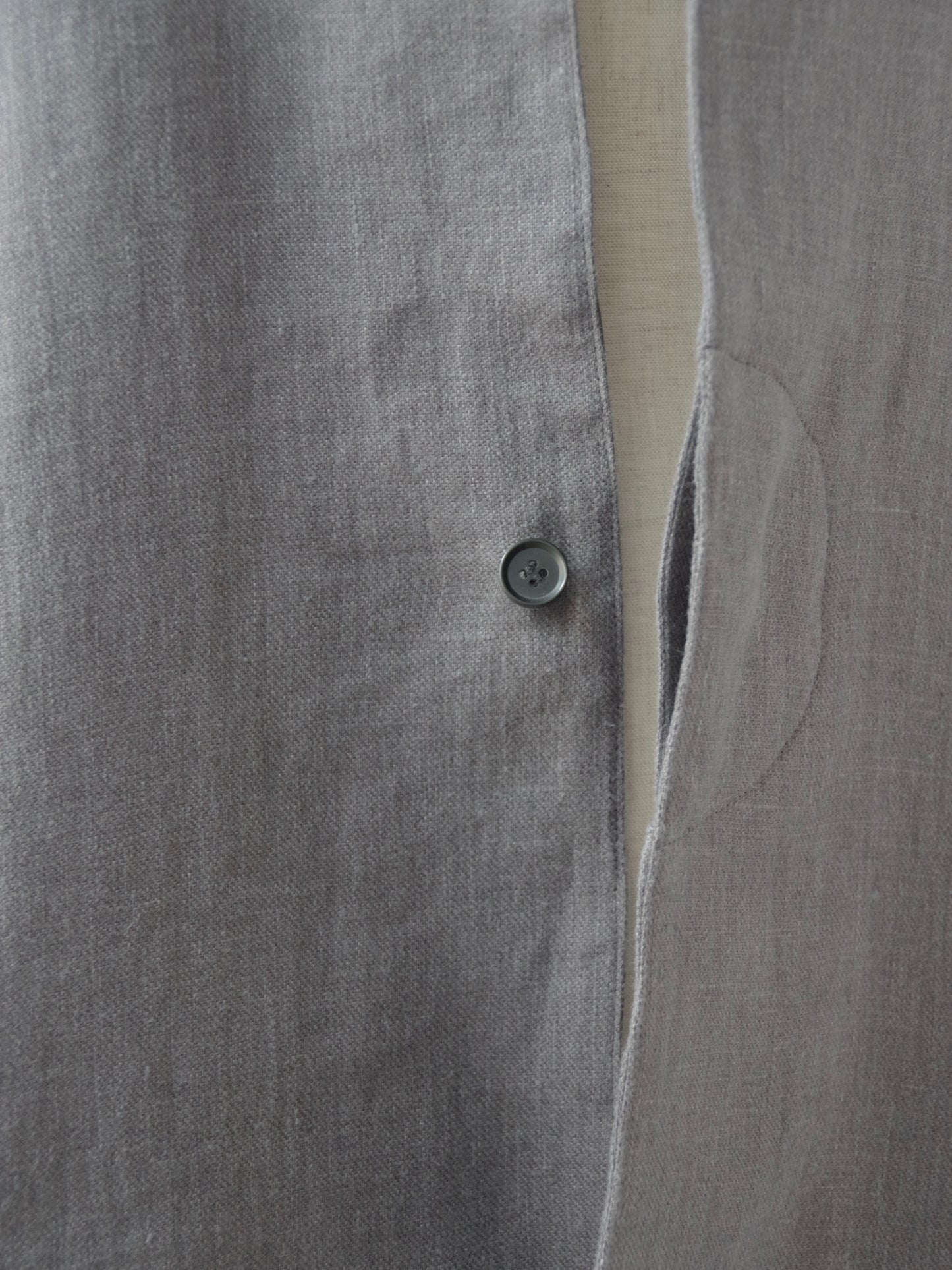 LINEN VEST ( 2 color) | sisisi