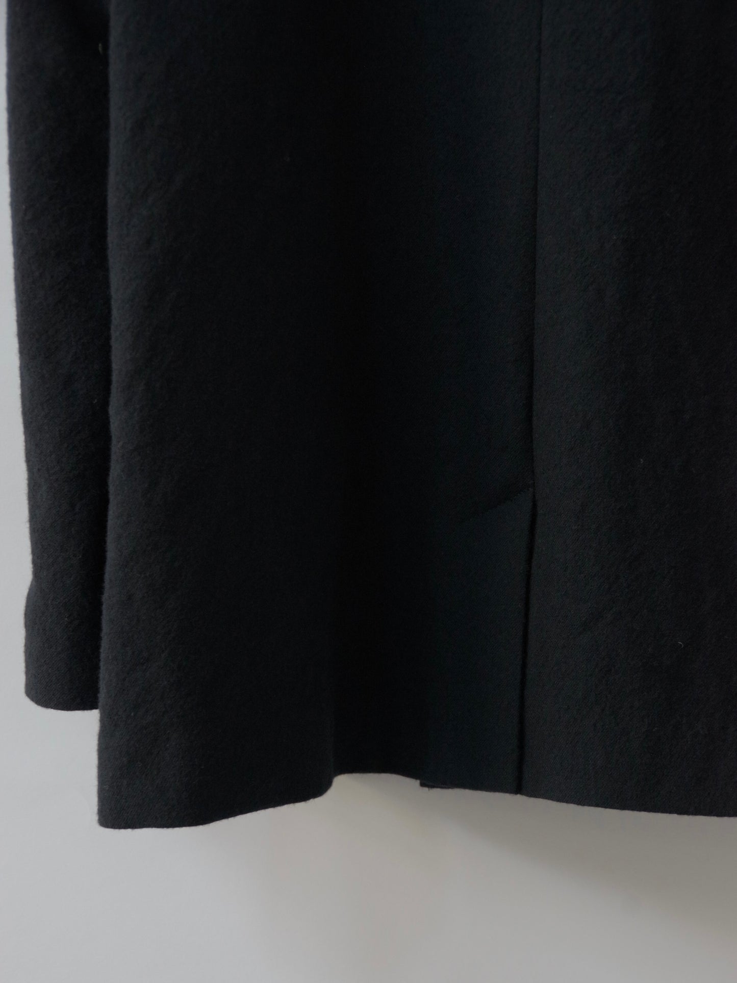 強縮ウールテーラードダブルジャケット | iki