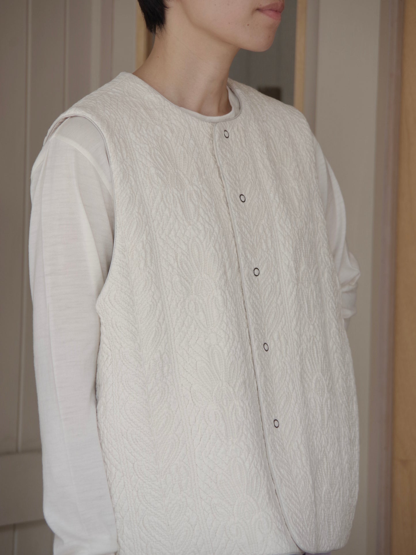 boutis jacquard ベスト ( 2color) | qiri