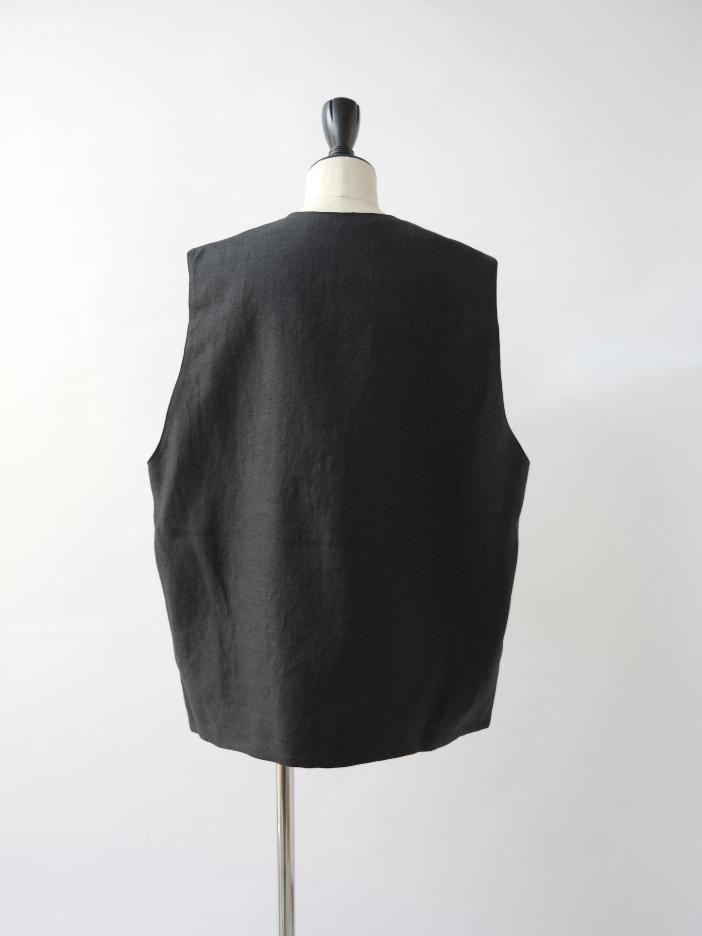 LINEN VEST ( 2 color) | sisisi