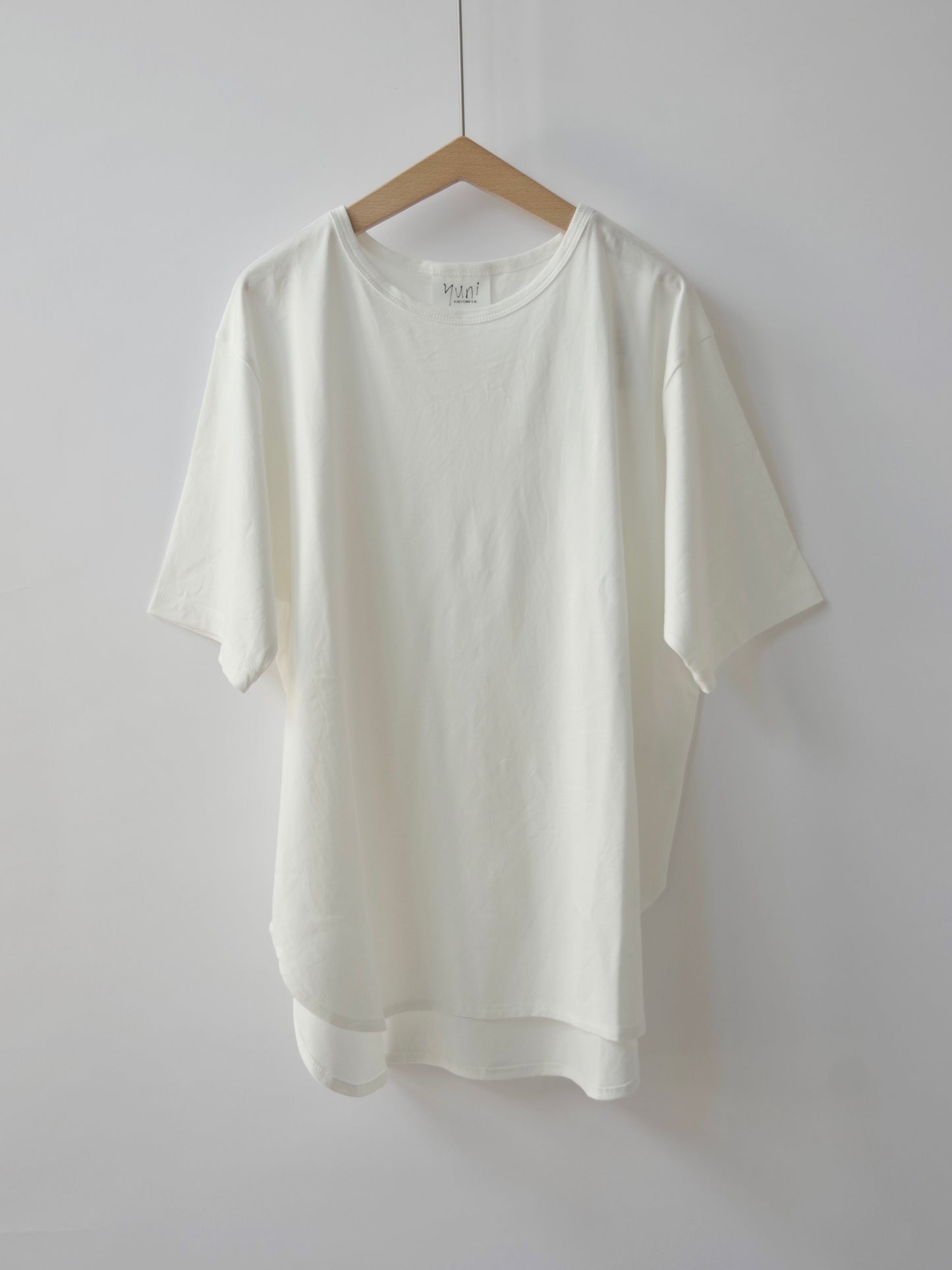 80/- スムース水起毛 半袖プルオーバー (3 colors) | yuni