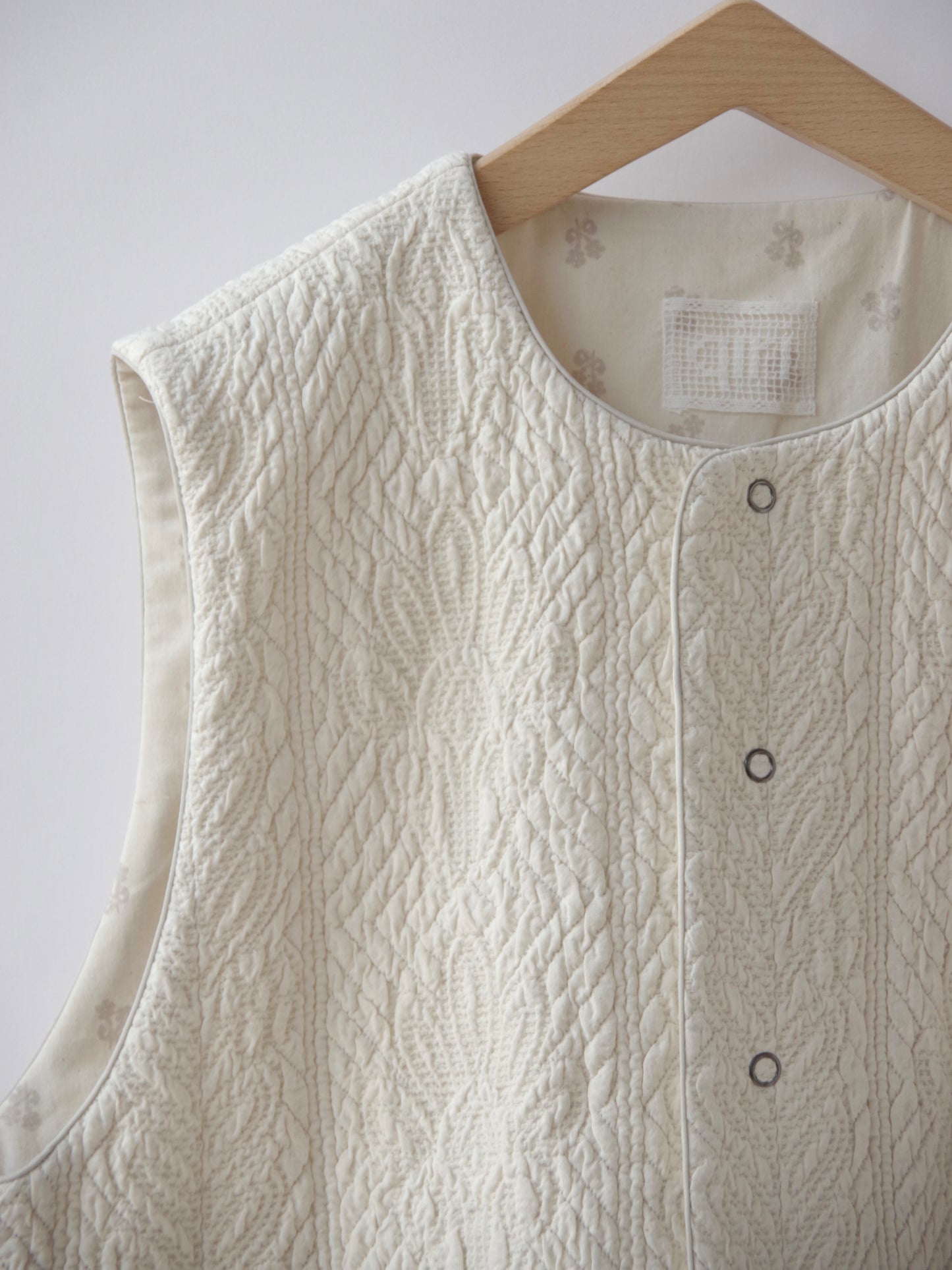 boutis jacquard ベスト ( 2color) | qiri