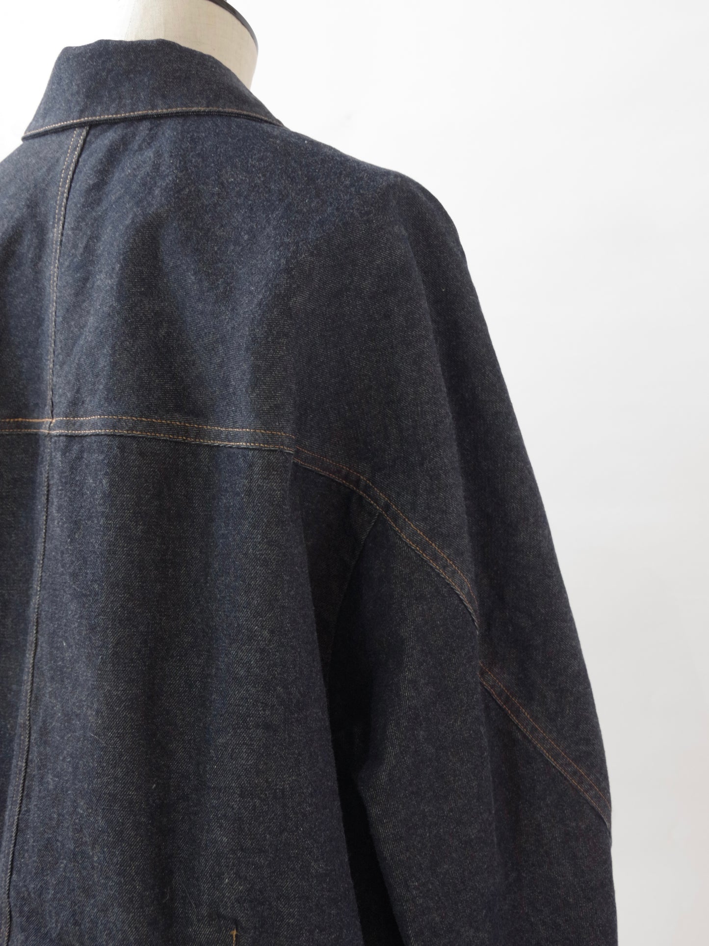 10oz denim cocoon ブルゾン | yuni