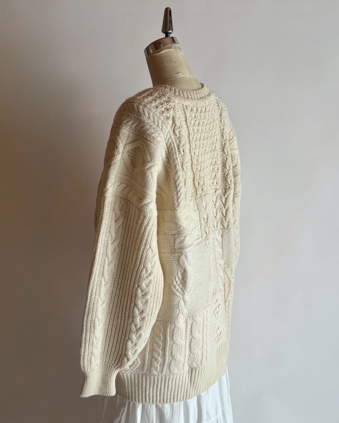 パッチワークセーター MO-24-KN-124 | motley