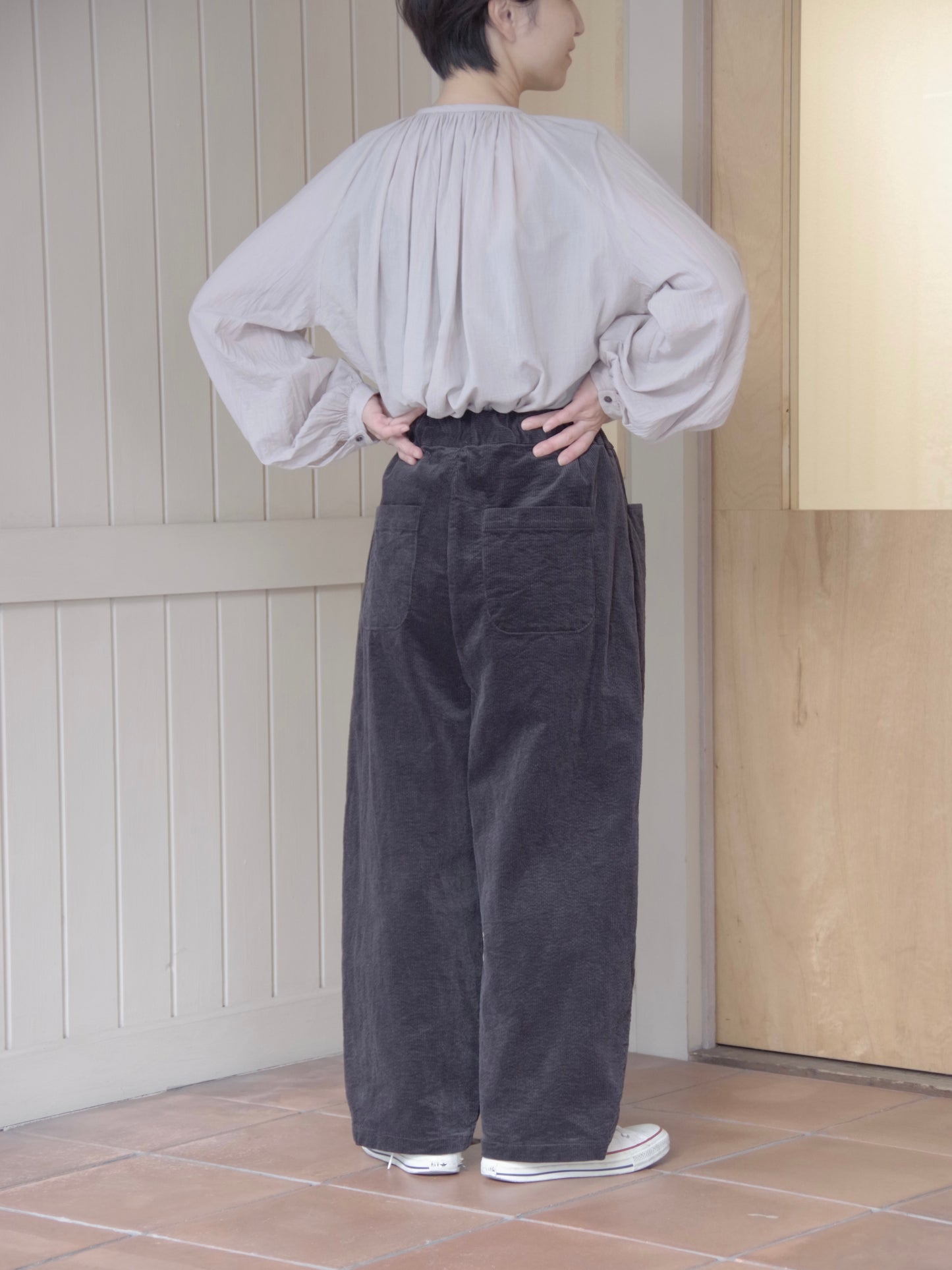11W サッカーコーデュロイ パンツ ( 3 colors) | bulle de savon