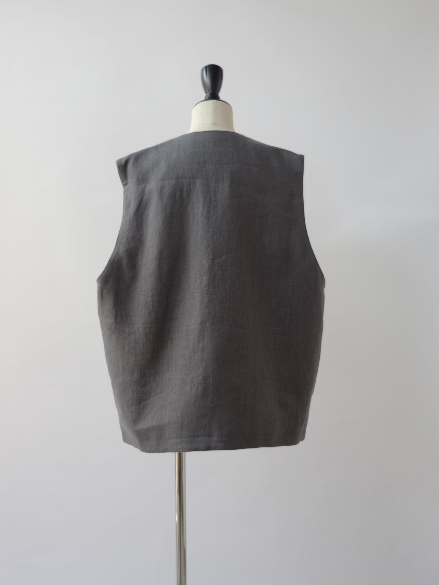 LINEN VEST ( 2 color) | sisisi