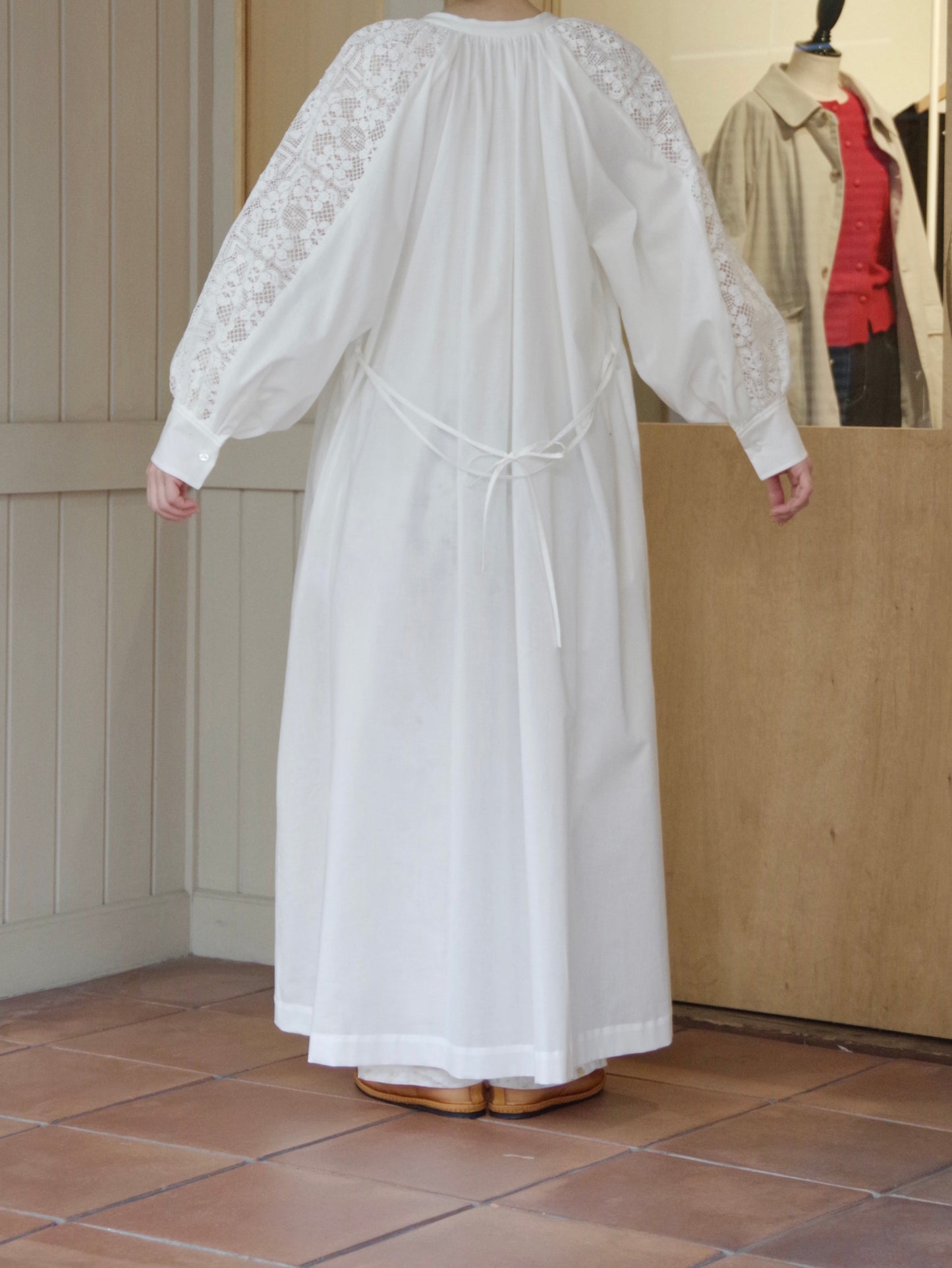 cluny lace dress | Heriter