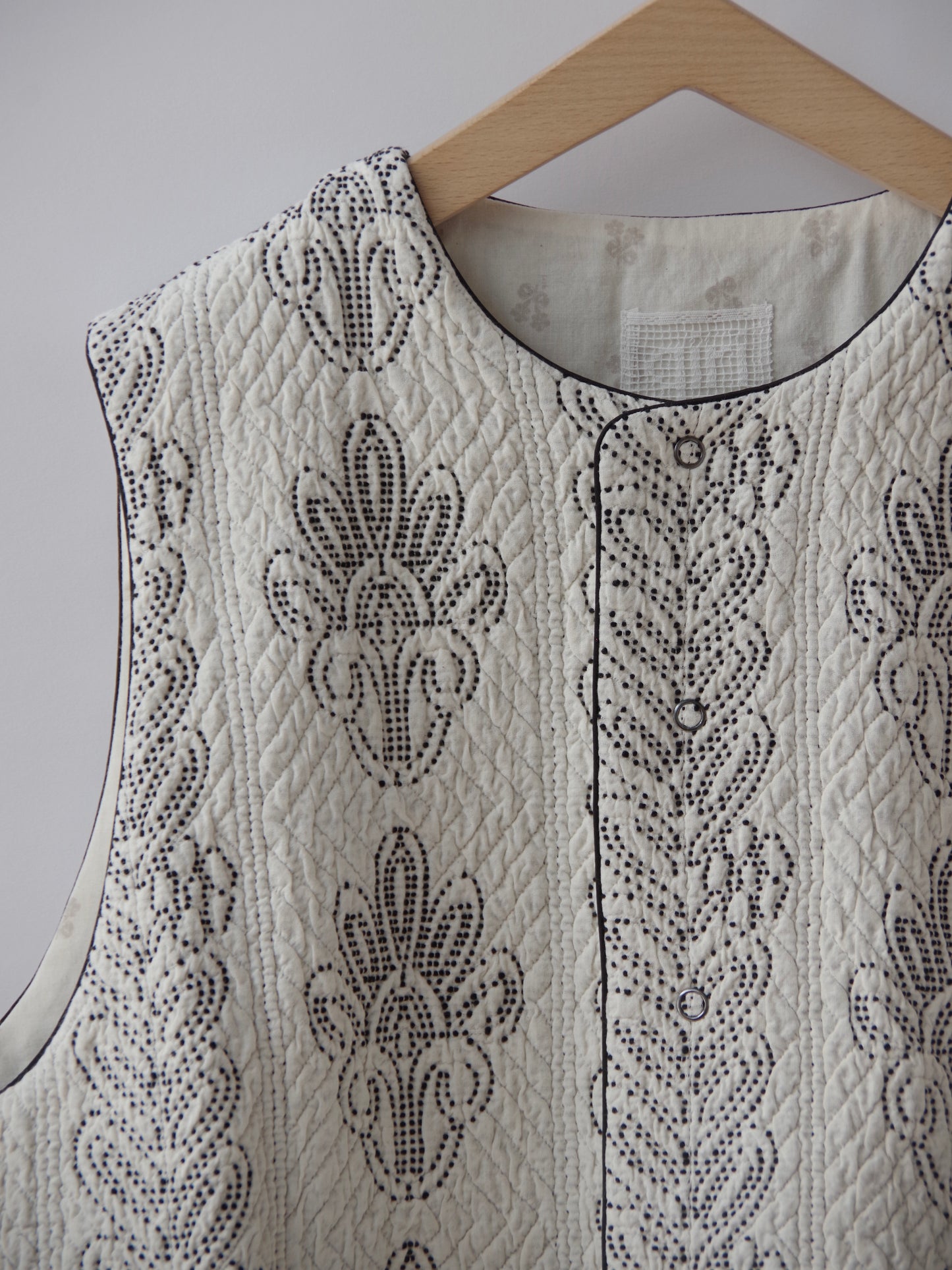boutis jacquard ベスト ( 2color) | qiri