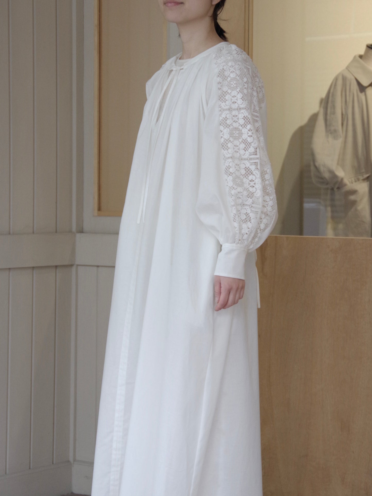 cluny lace dress | Heriter