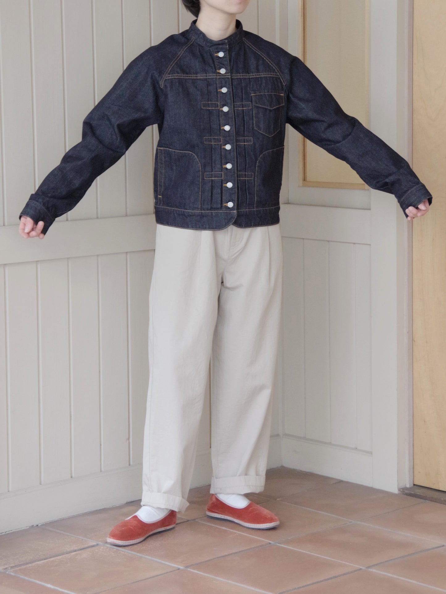 DENIM JACKET N-603 size38 |sisisi