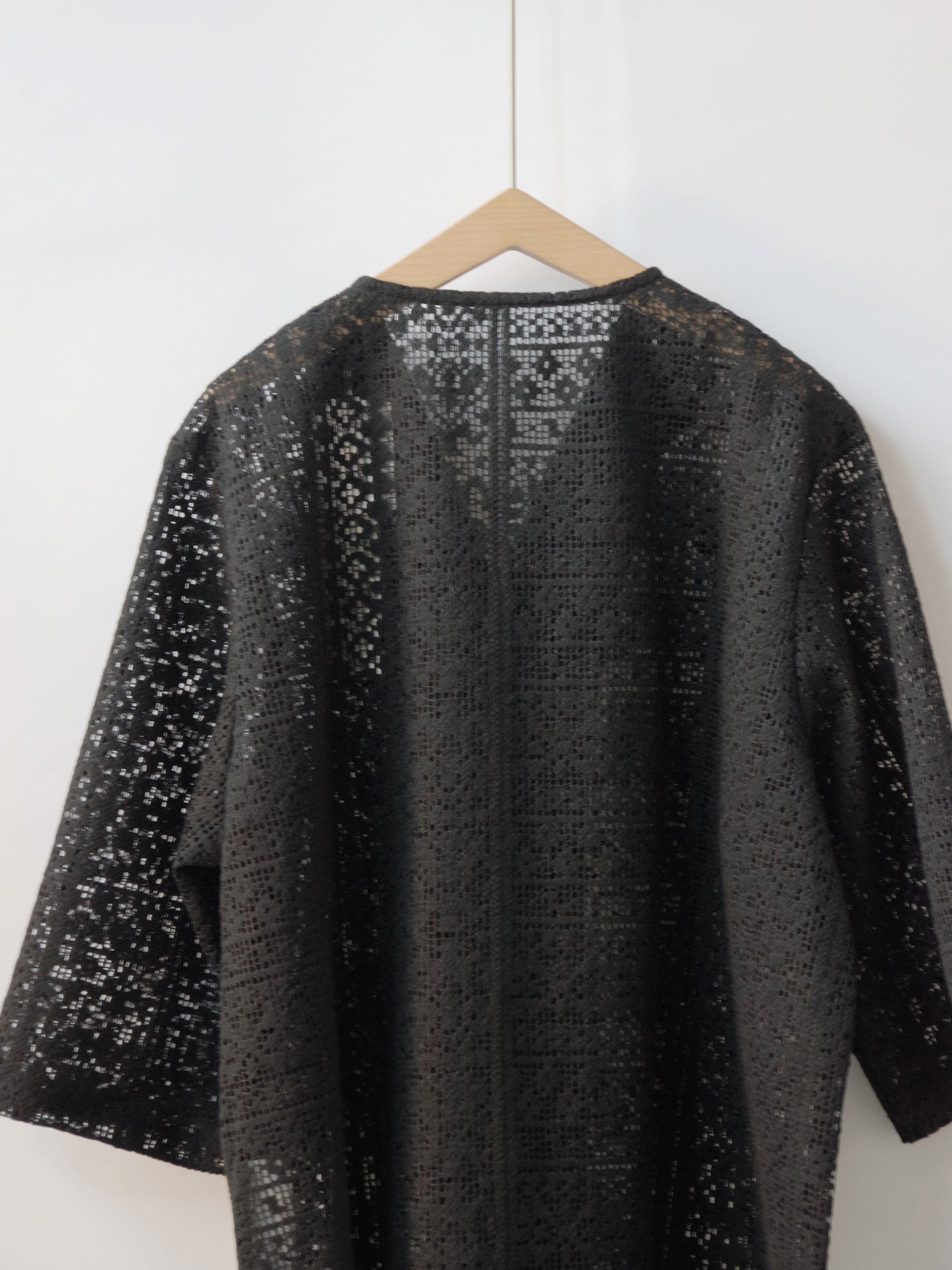 ORGANIC SCALOPPED LACE GARCIA BLOUSE | ROBE de PEAU