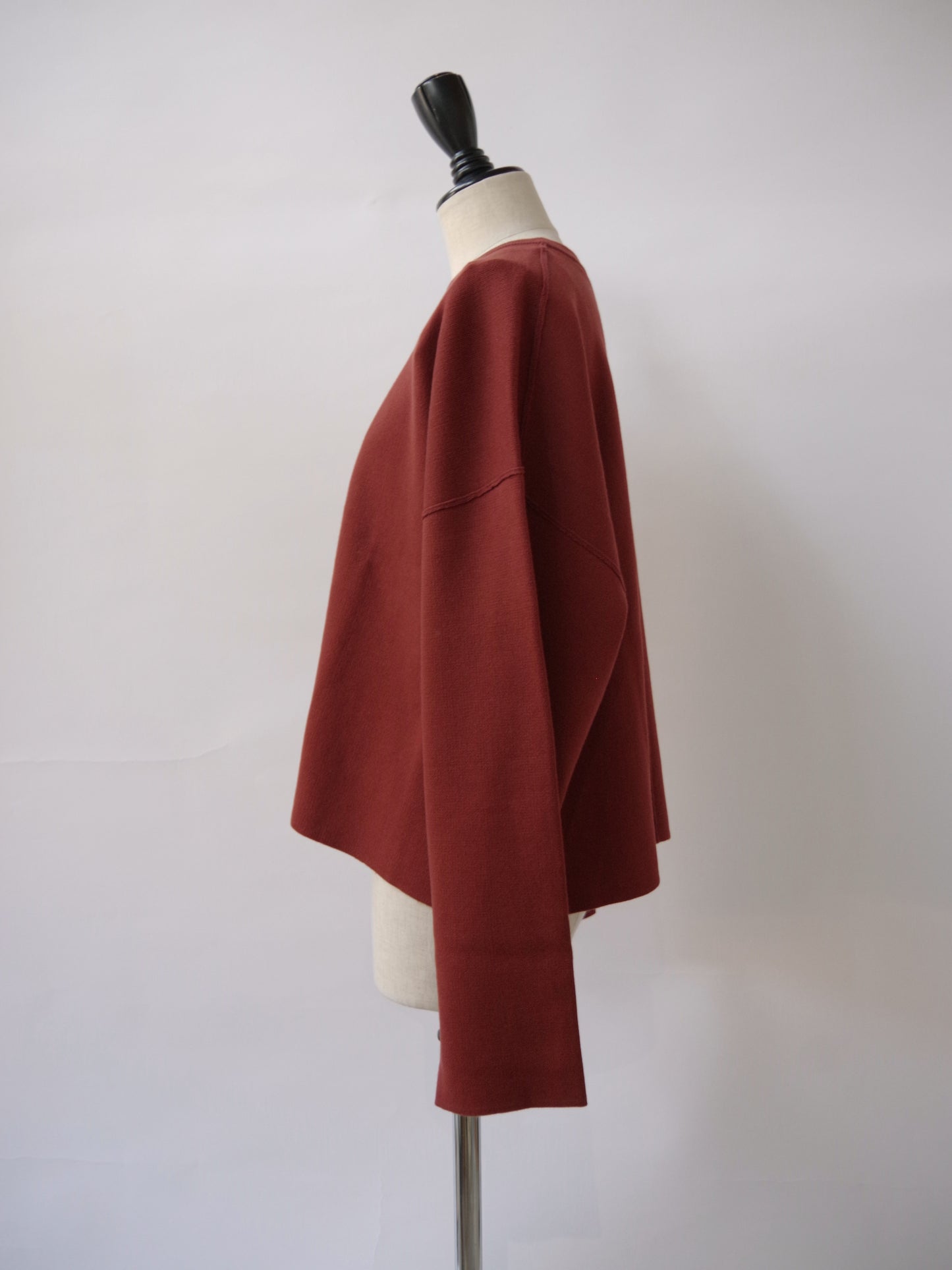 コットンスムース ショートニットプルオーバー(3 colors) | yuni
