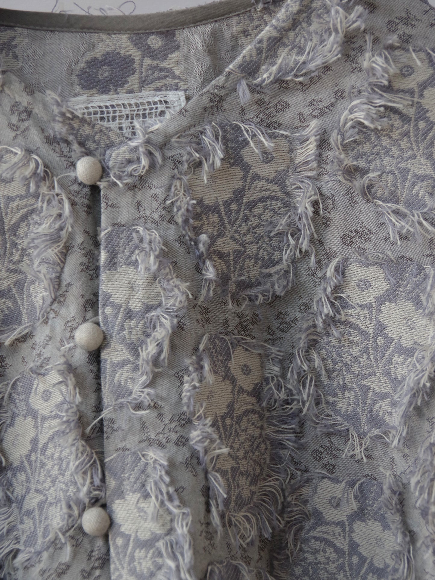 花野風jacquard ブラウス | qiri
