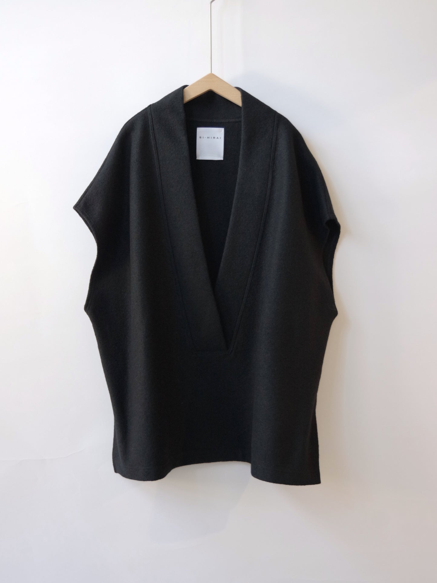 圧縮ウール Vネックプルオーバージレ ( 3 colors) | SI-HIRAI