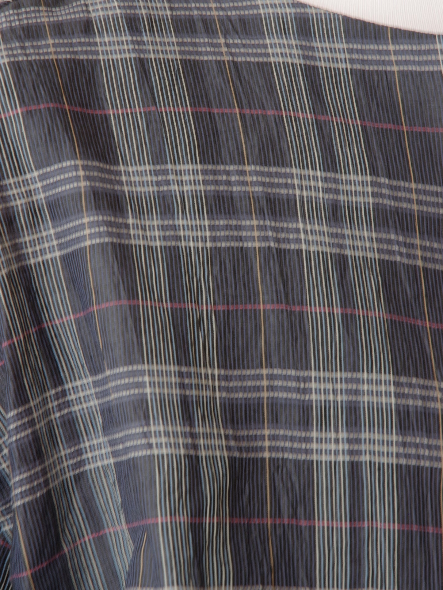 L/C/Pe washer check gum tuck パンツ | yuni