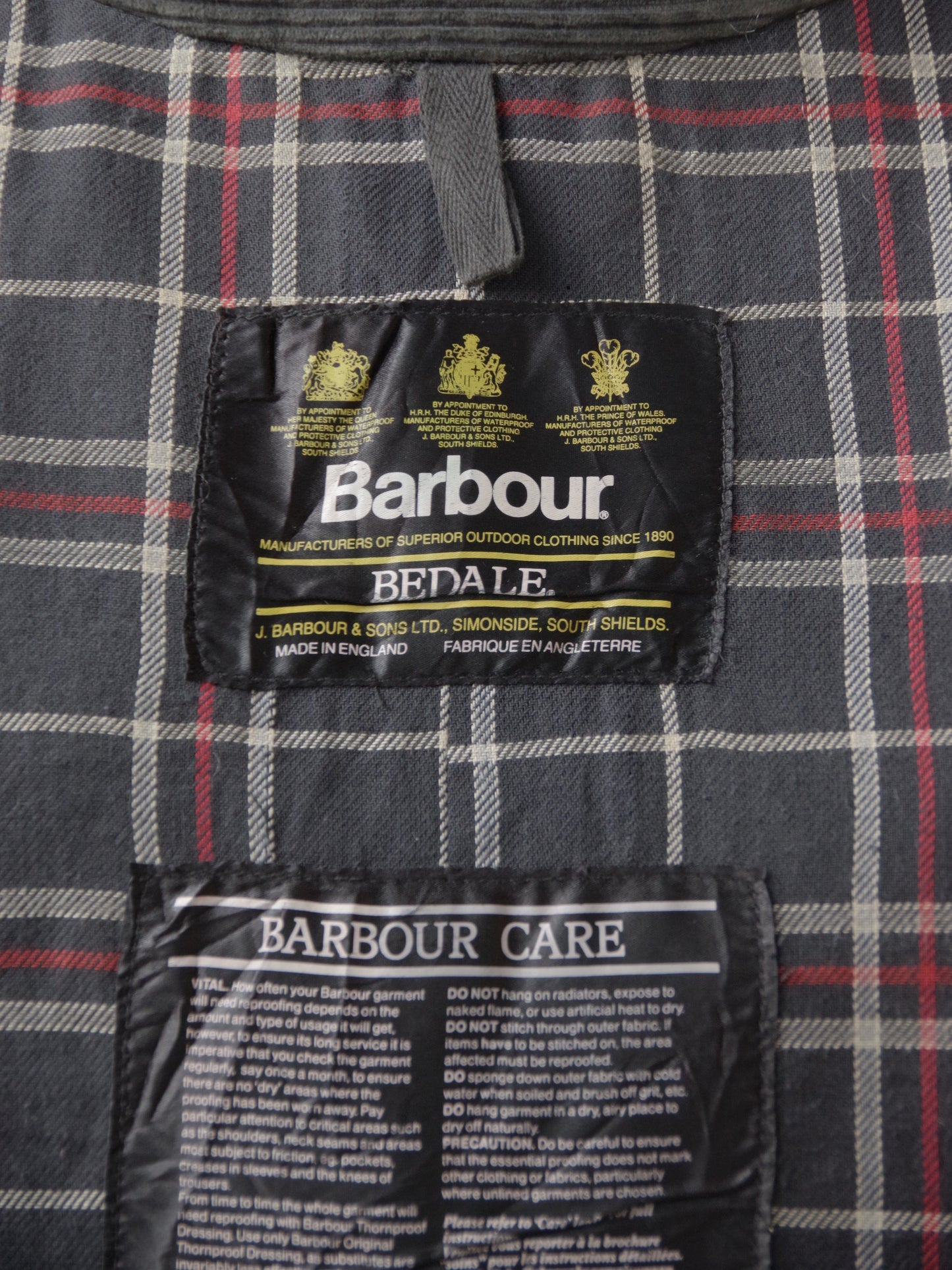 Barbour vintage BEDALE size 38 | yoused