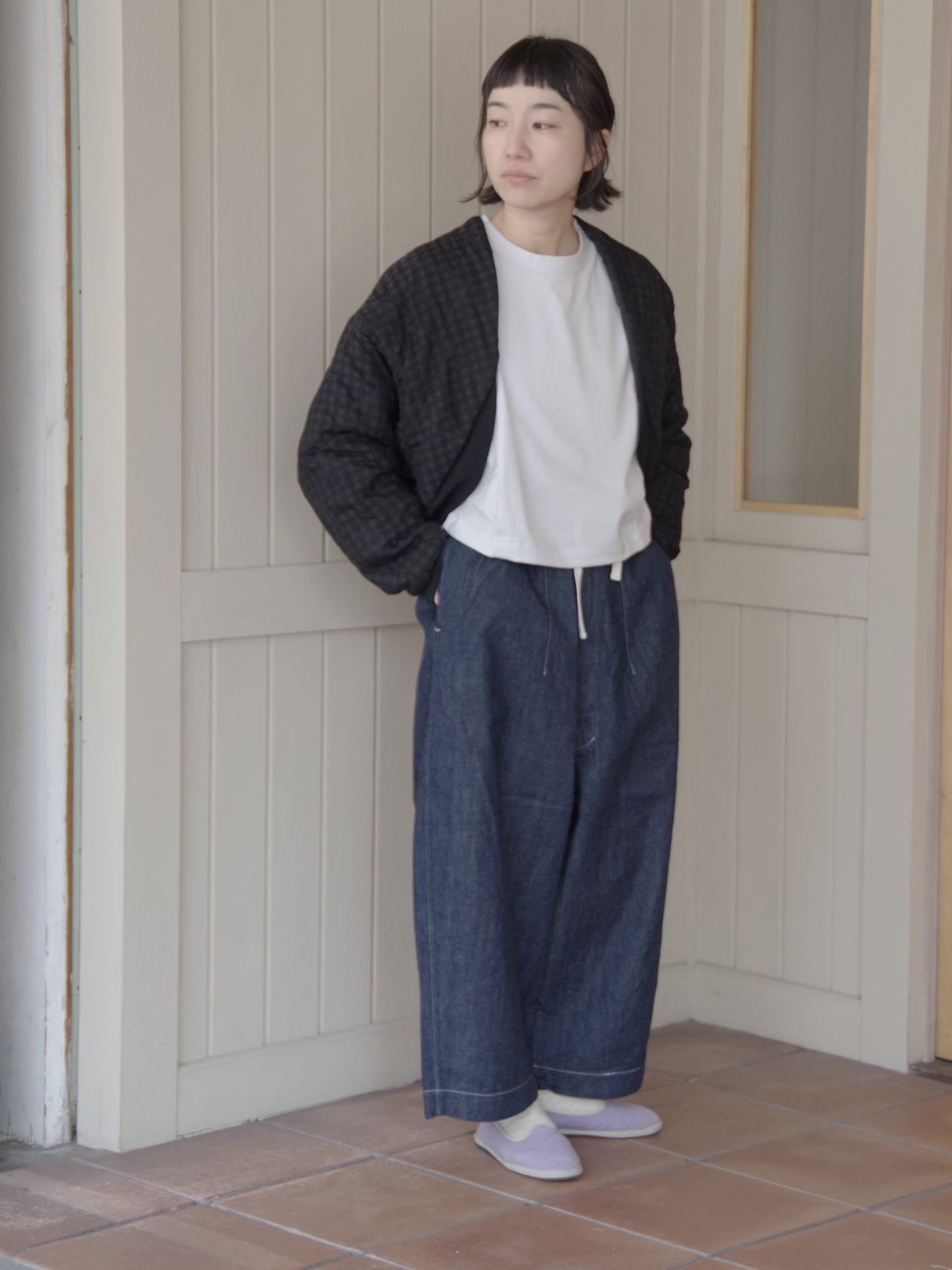 tulle blouse | Heriter