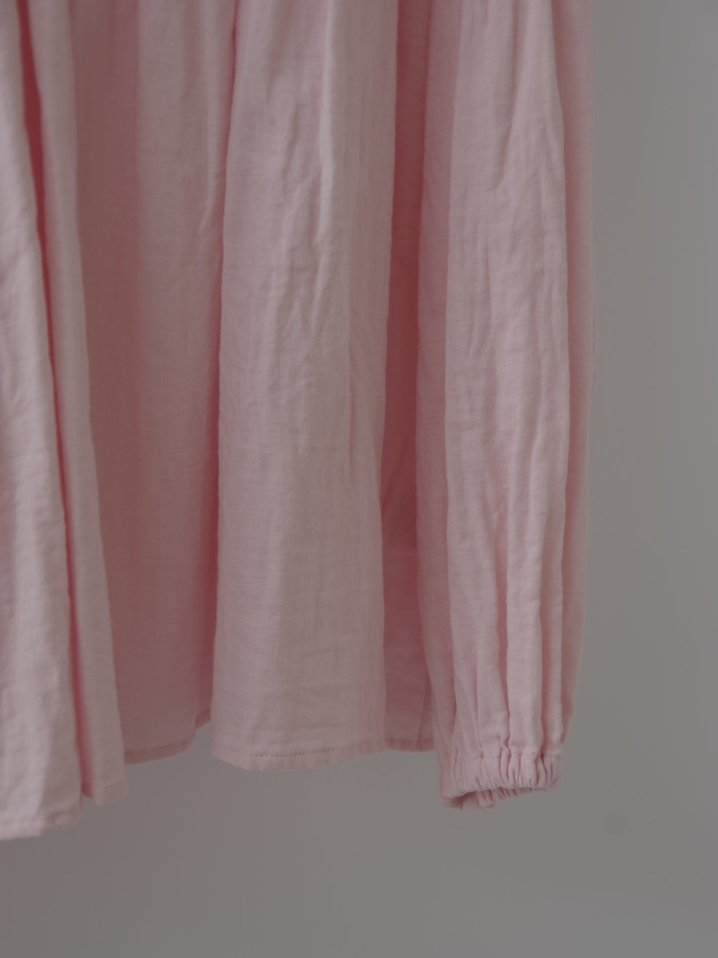 ガーゼのゴムそで口ブラウス | pot and tea