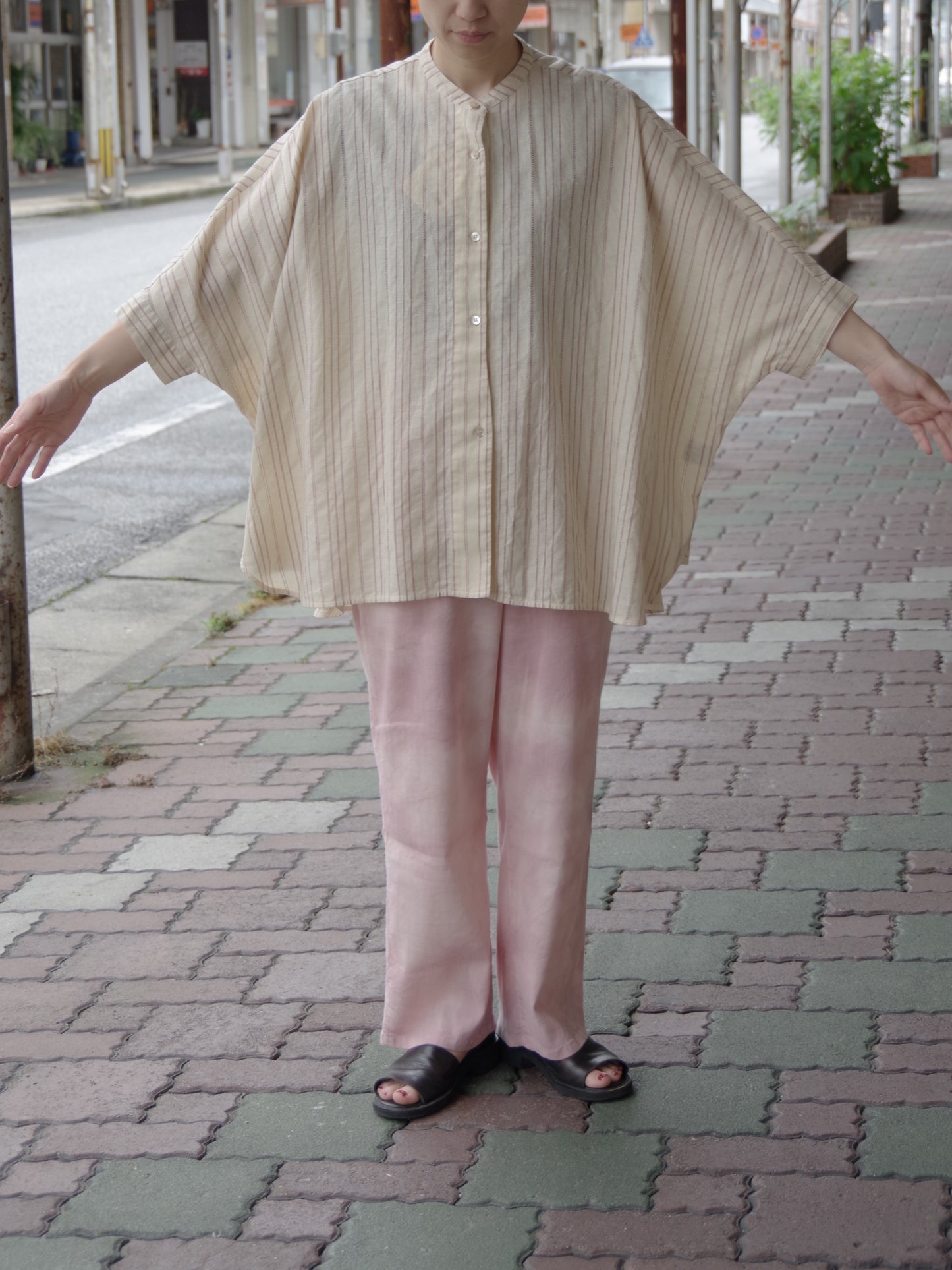 onde 高島ちぢみイージーパンツ (2 color)