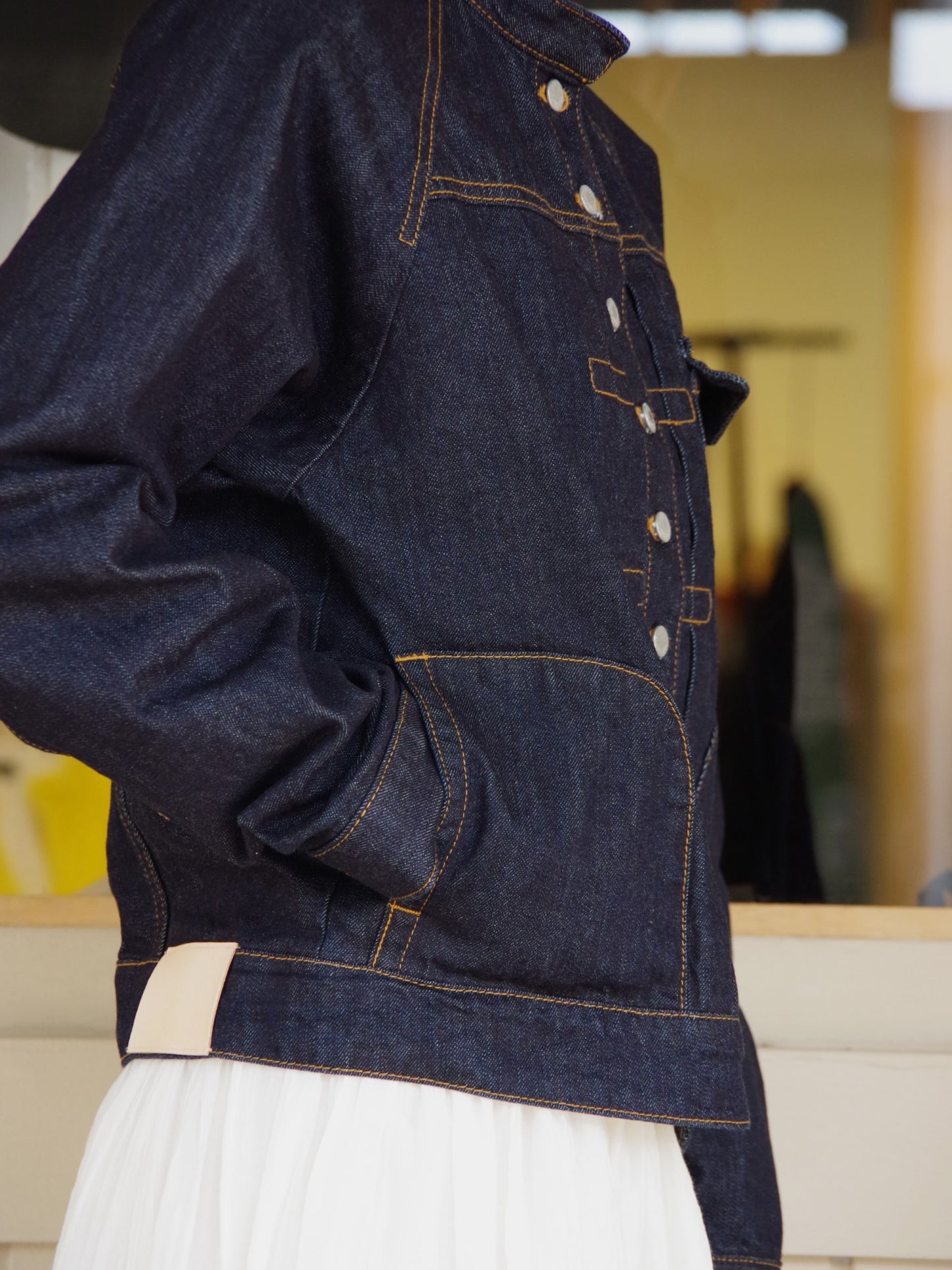 DENIM JACKET N-603 size 42 |sisisi