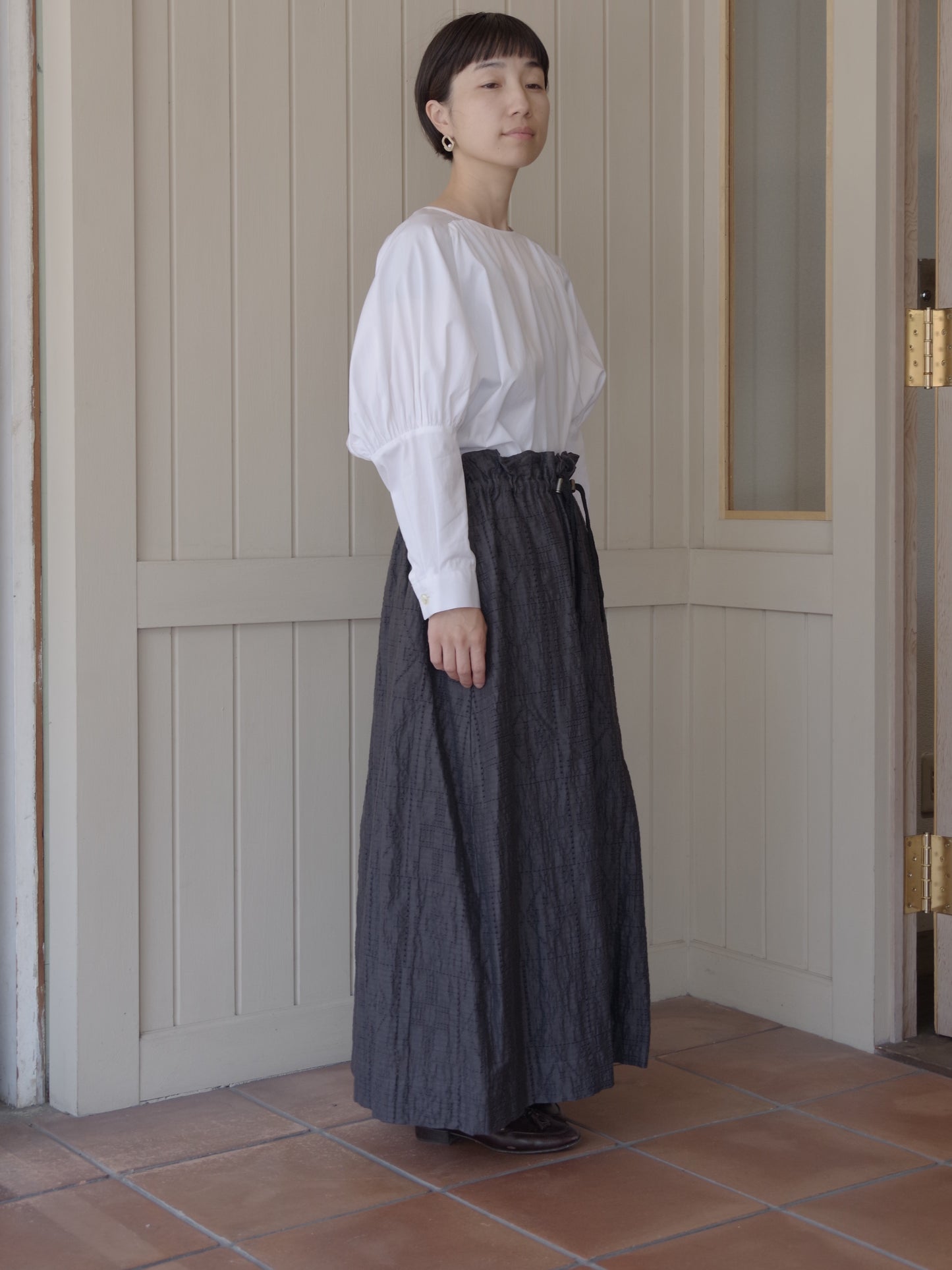 PUFF&SHIRT SLEEVE BLOUSE | SI-HIRAI