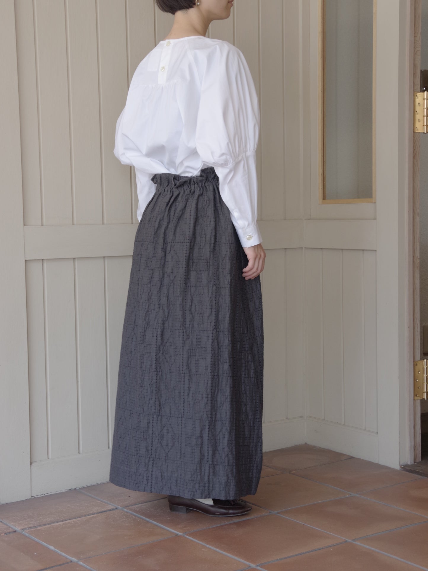 PUFF&SHIRT SLEEVE BLOUSE | SI-HIRAI