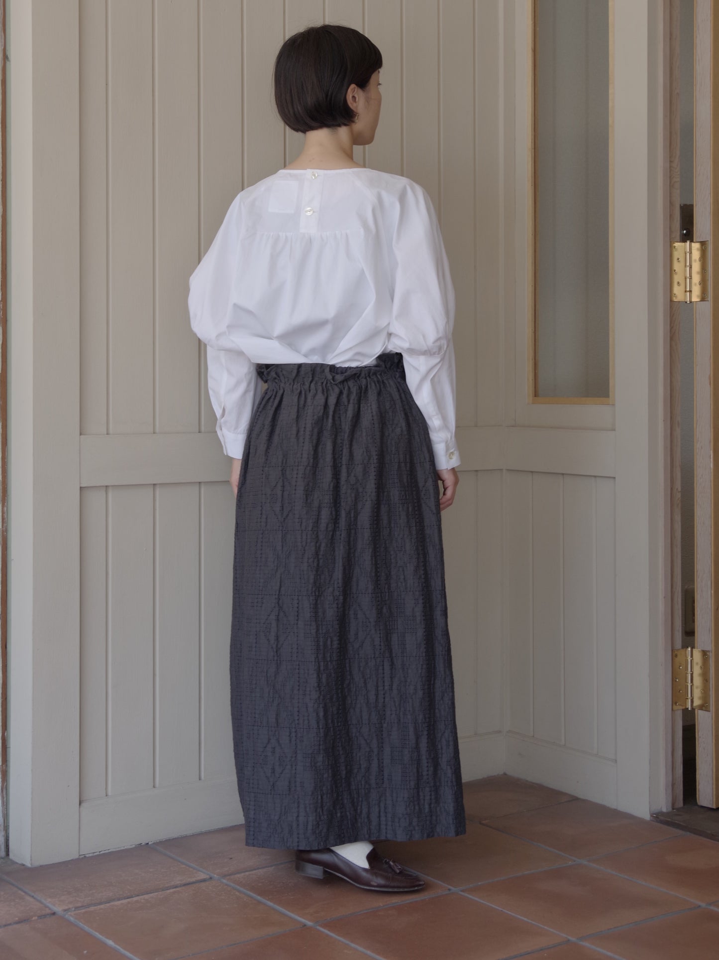 PUFF&SHIRT SLEEVE BLOUSE | SI-HIRAI