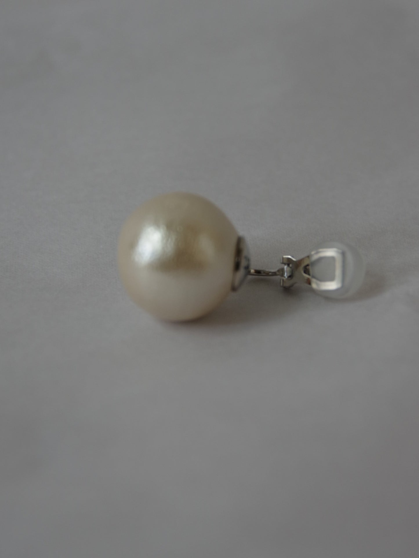 1.8cm 1粒プティパール・イヤリング | petite robe noir