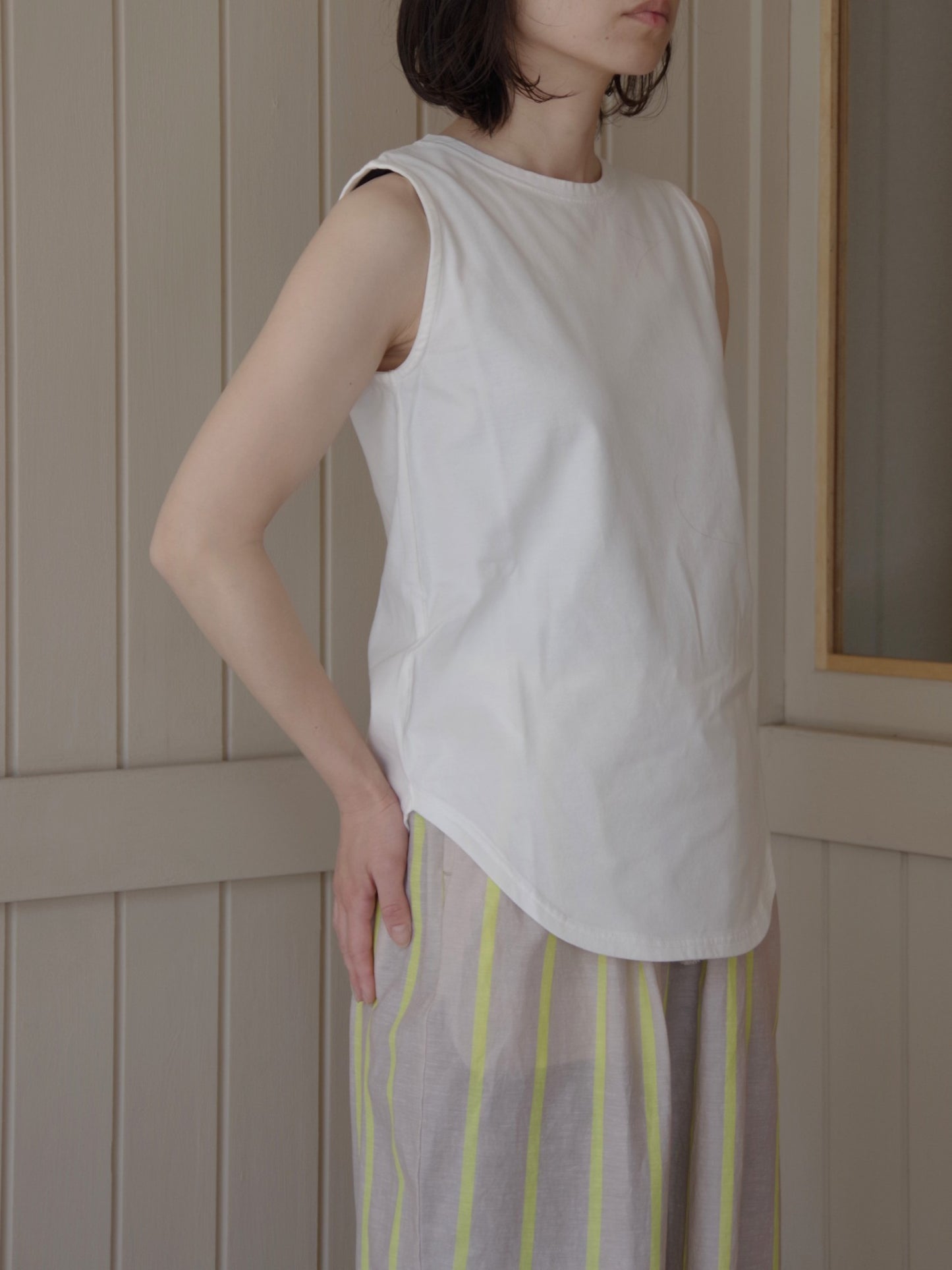 クラシック天竺 タンクトップ ( 3colors) | TISSU