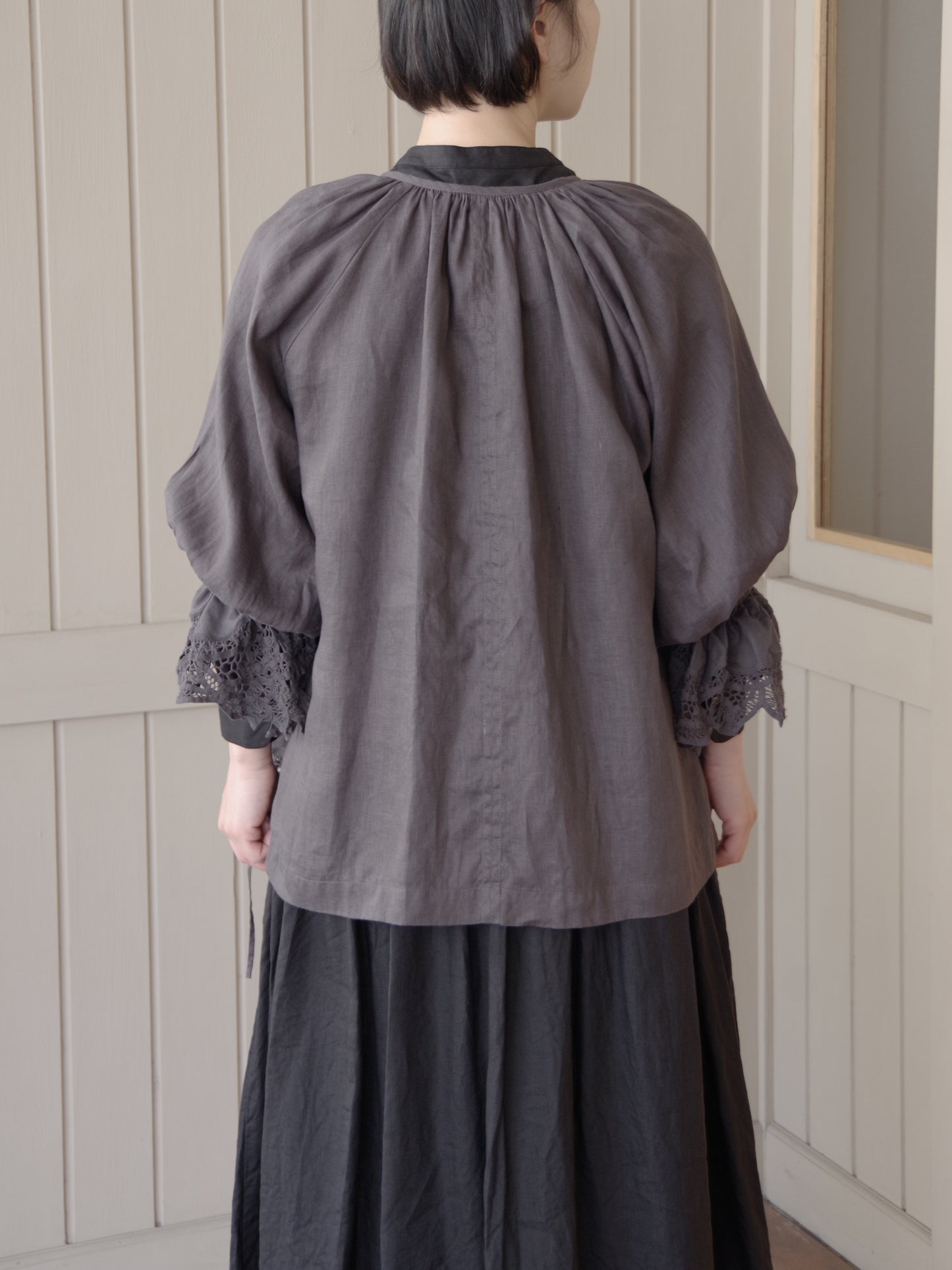batten parts blouse | Heriter