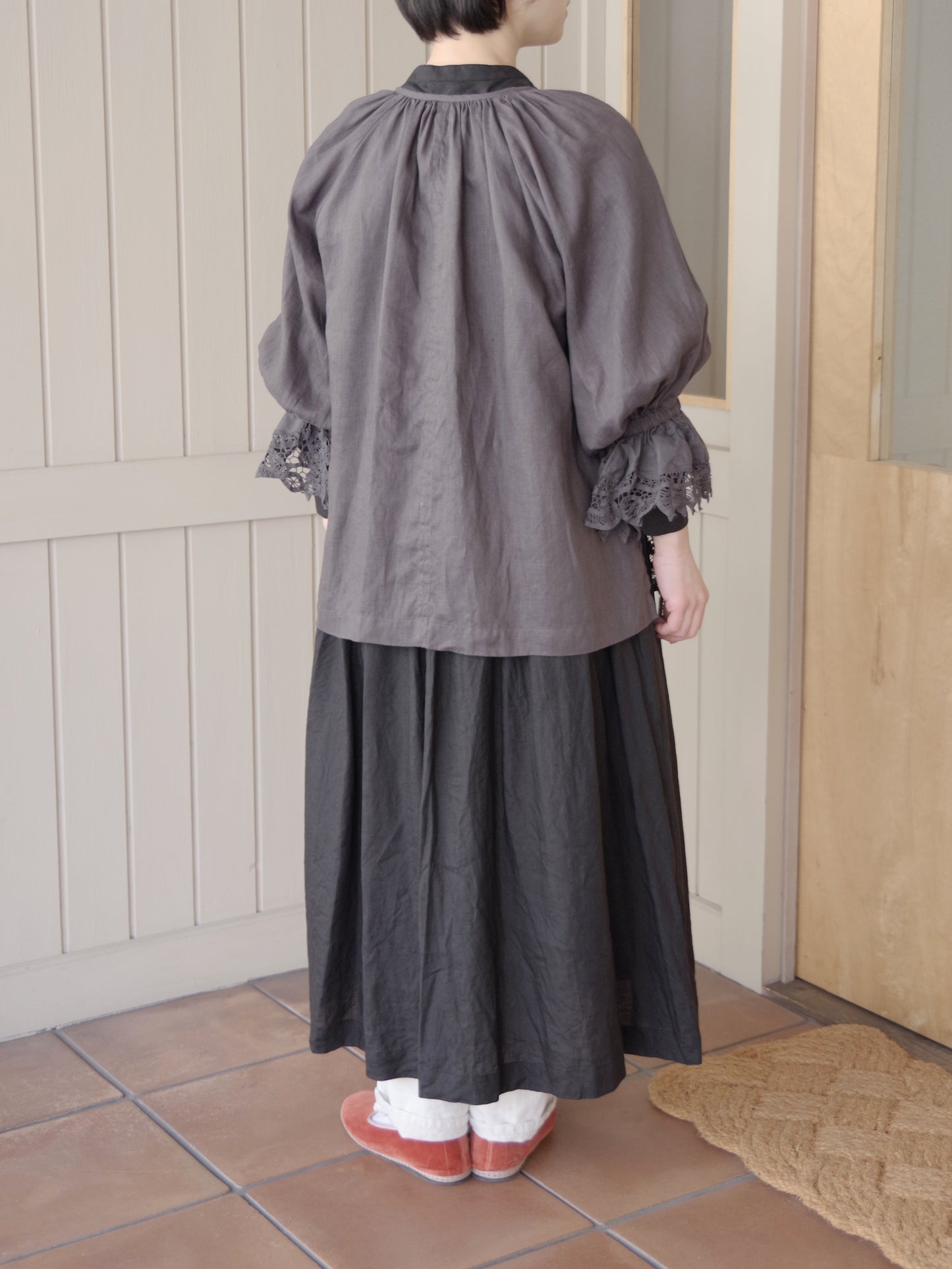 batten parts blouse | Heriter