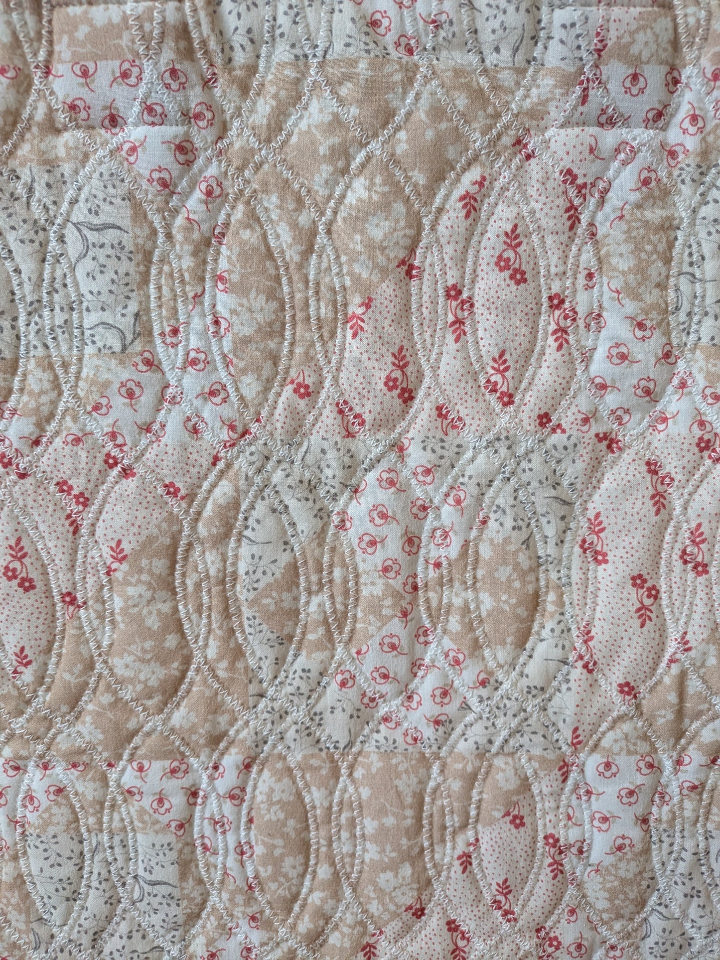 patchwork print quilting tote bag | qiri
