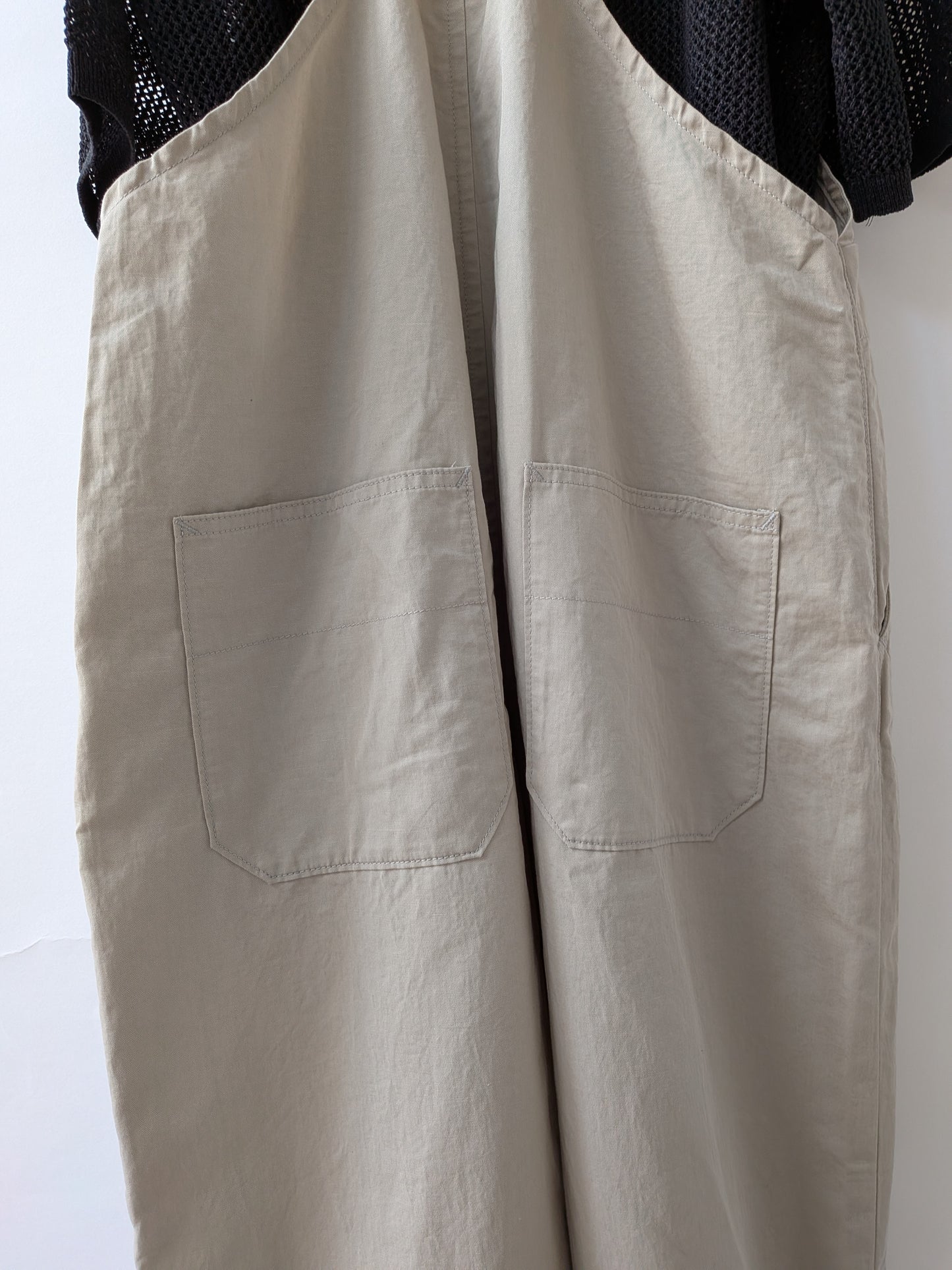 綿麻ツイルサロペット | Hands of creation